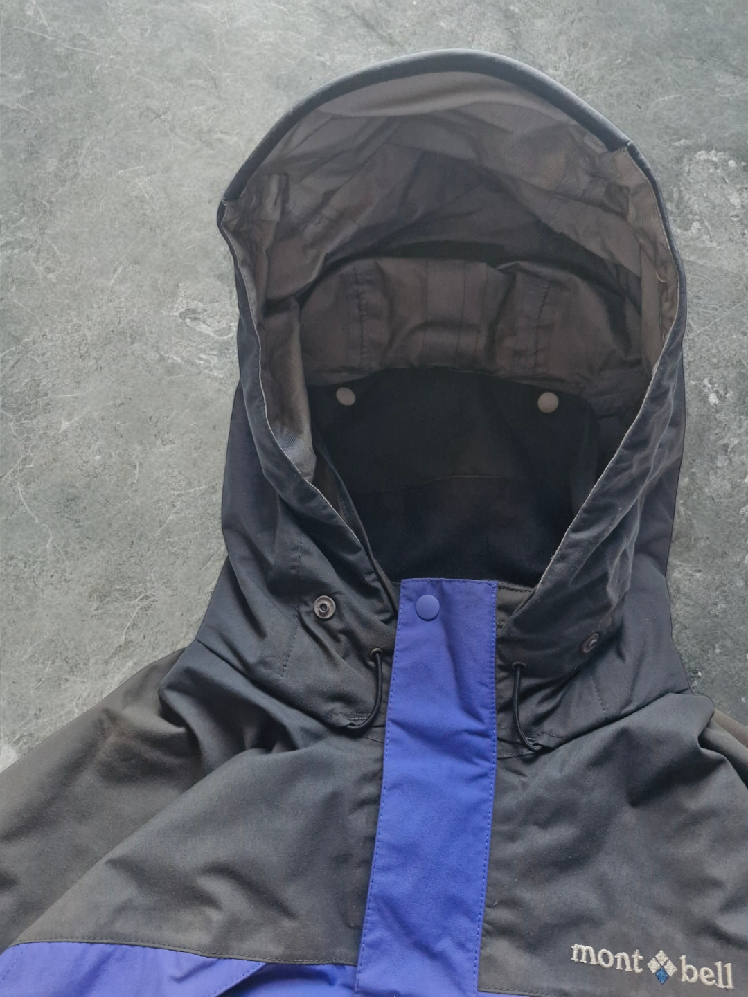 Montbell Black & Blue Goretex Ski Jacket