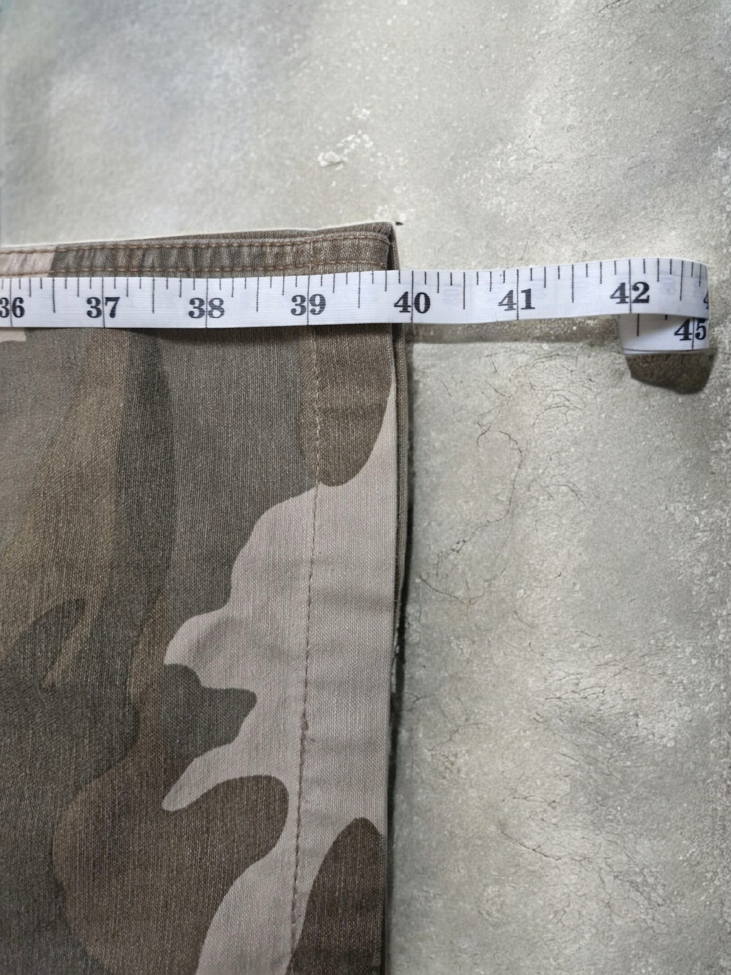 Avirex Vintage Camo Green Cargo Trousers