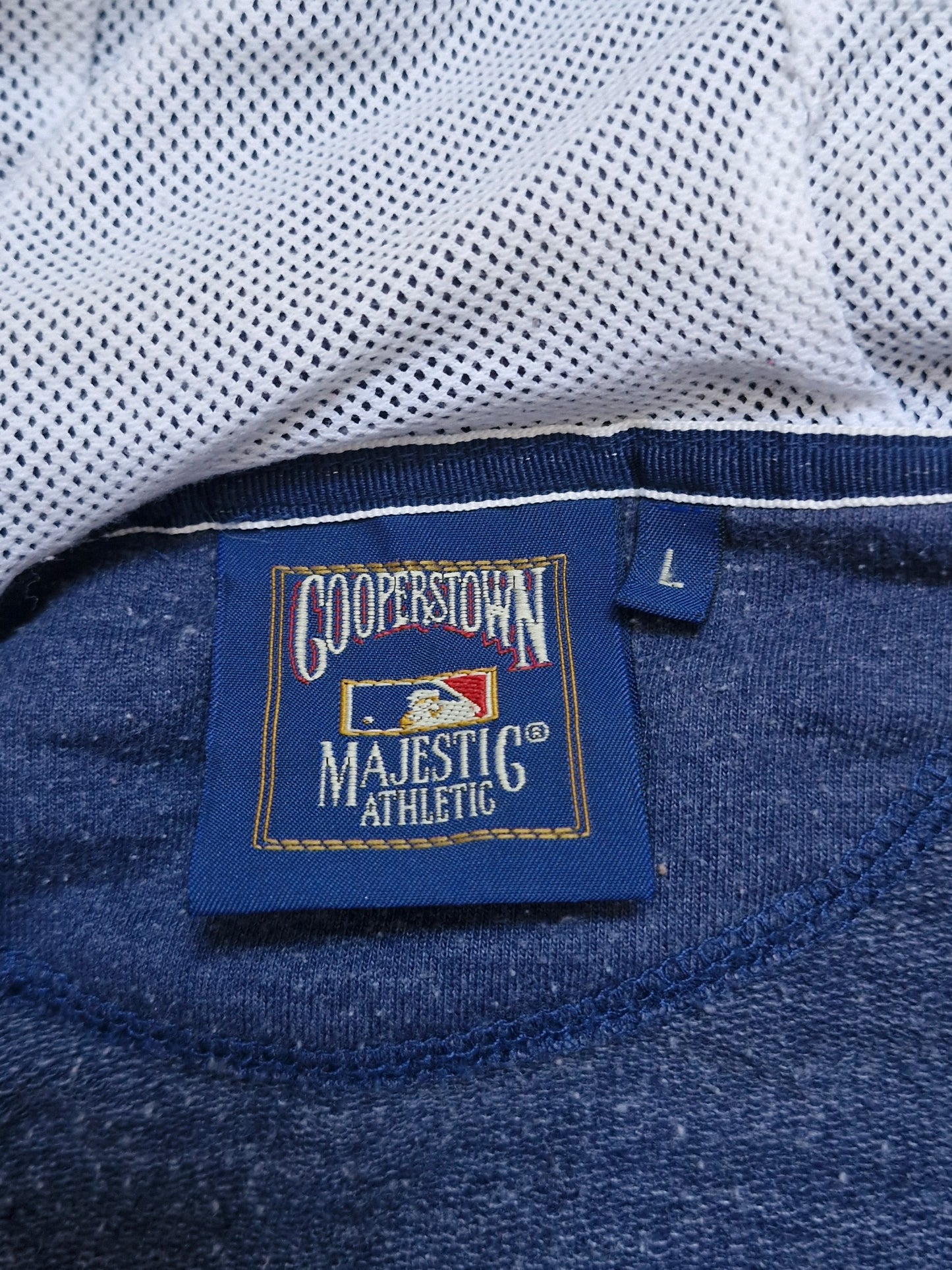 Majestic Athletic Vintage New York Yankees Navy Zip Up Hoodie