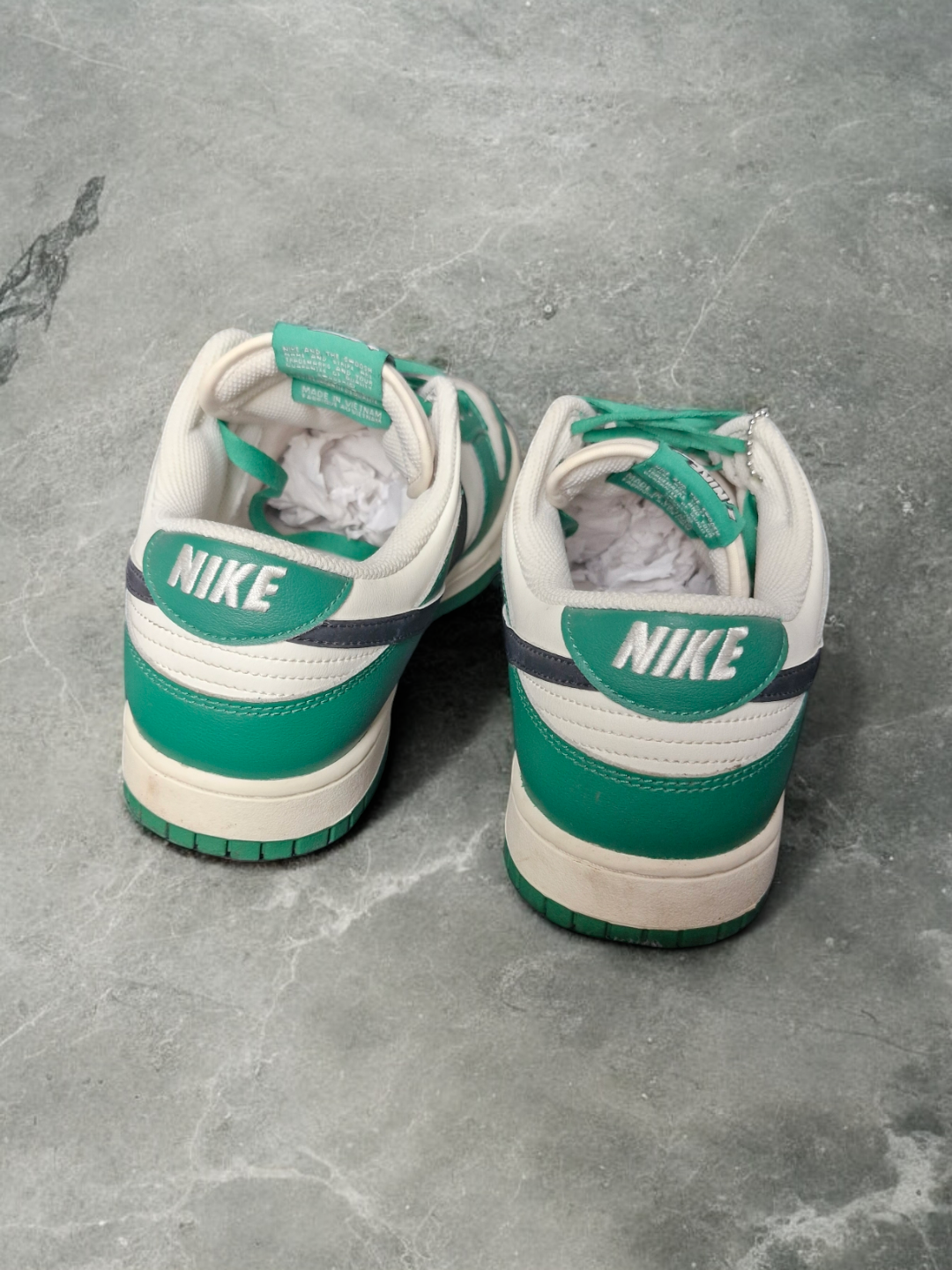 Nike Malachite Green Lottery Dunks