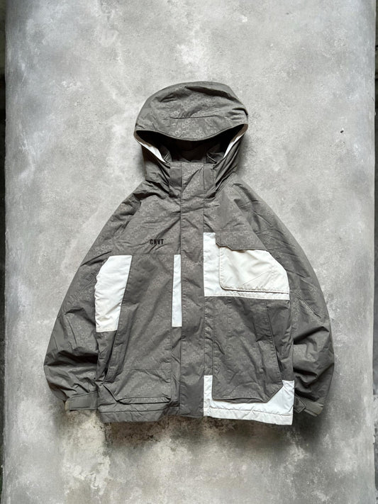 Columbia Convert Grey & White Ski Coat