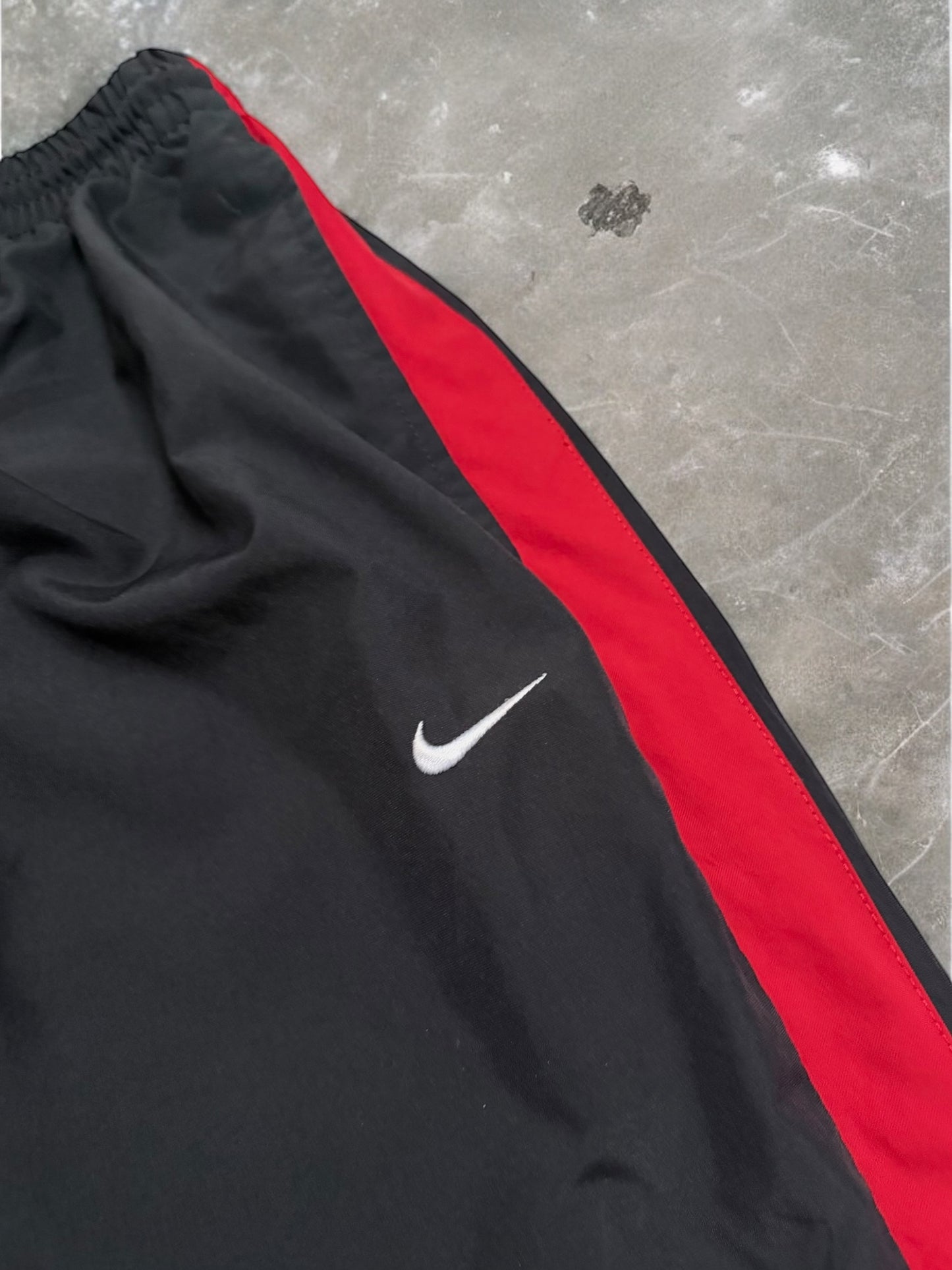 Nike Black & Red Track Pants
