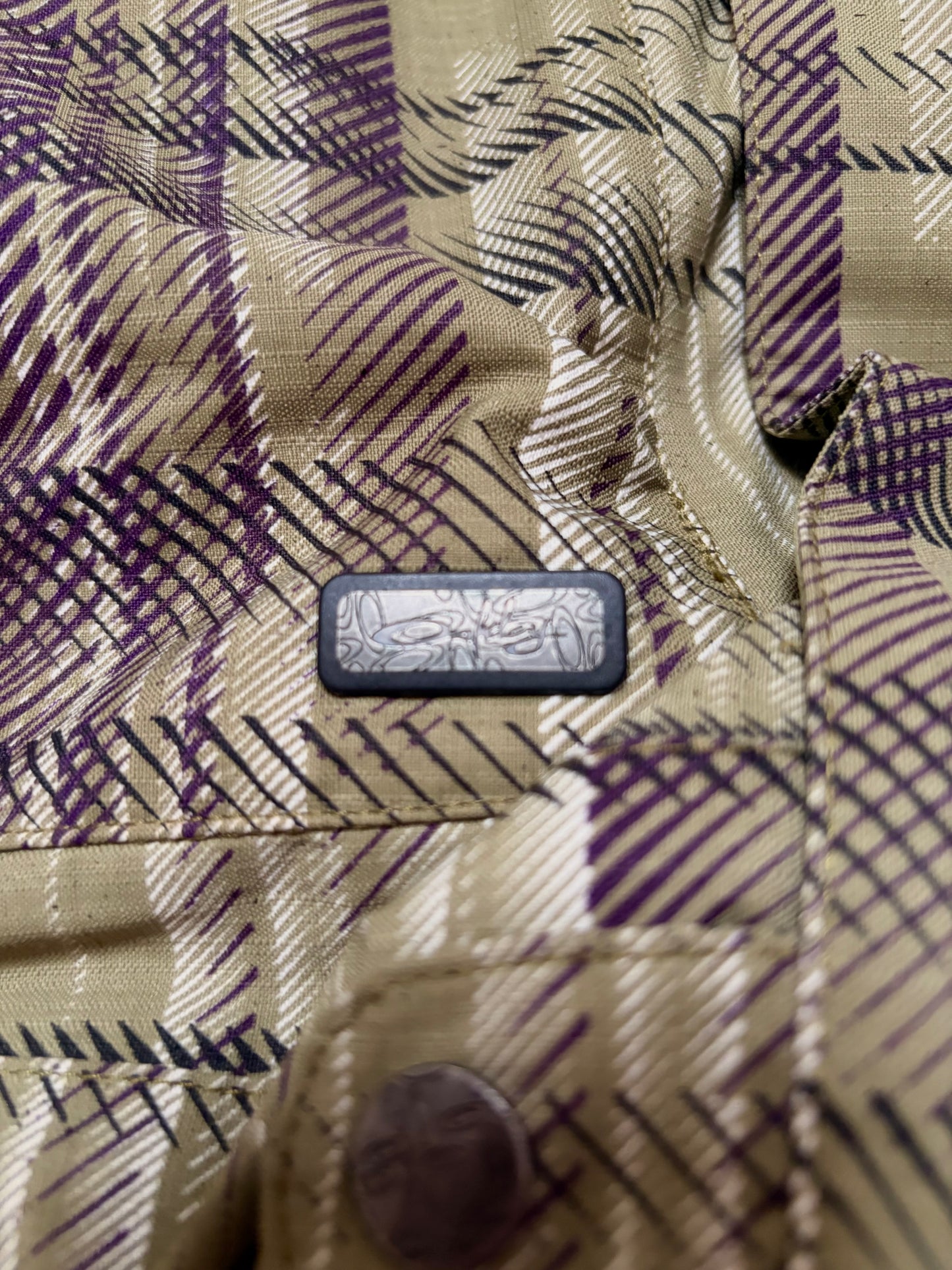Vintage Oakley Green Plaid Ski Coat