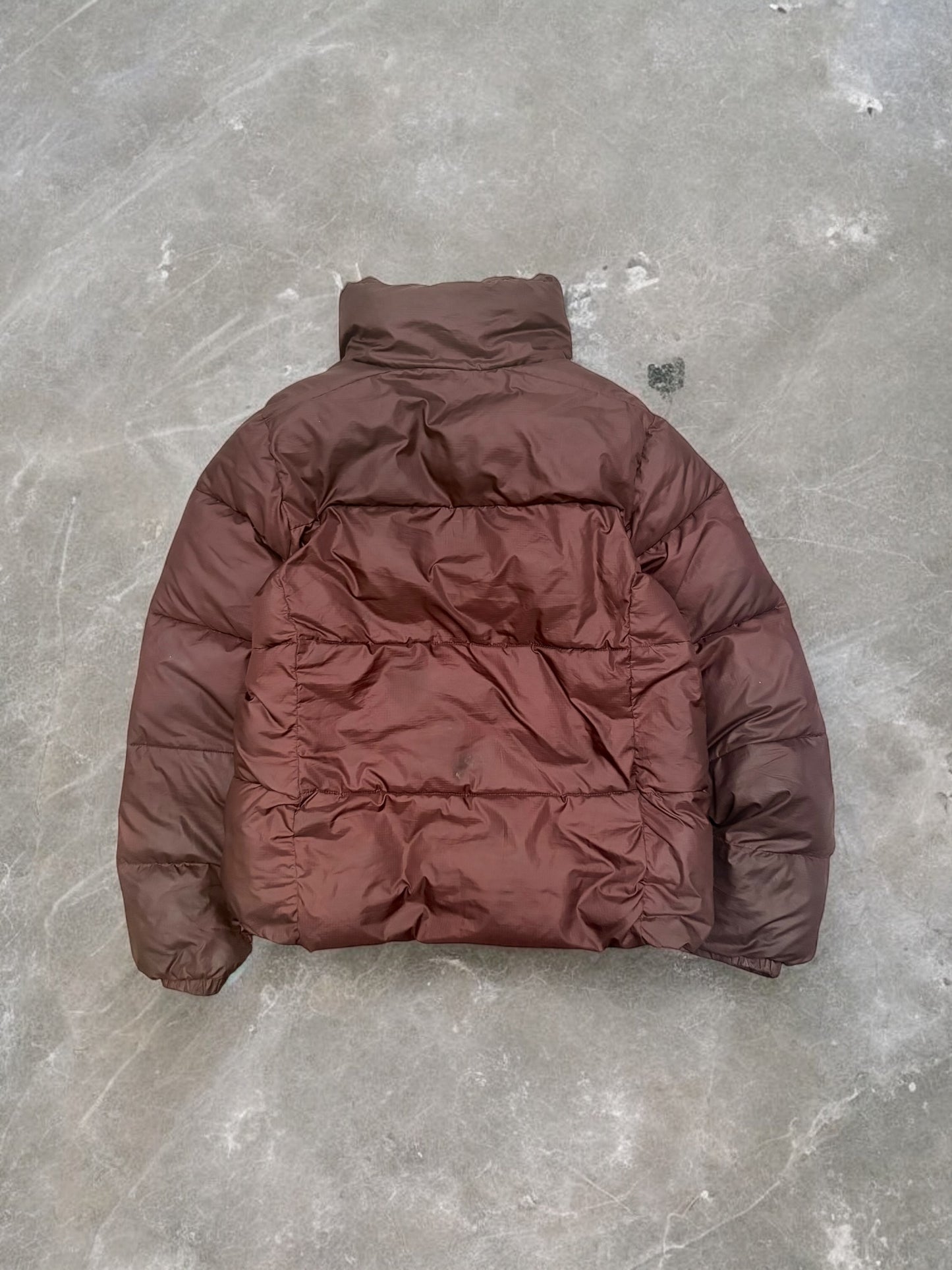 Vintage Columbia Brown Technical Puffer Coat