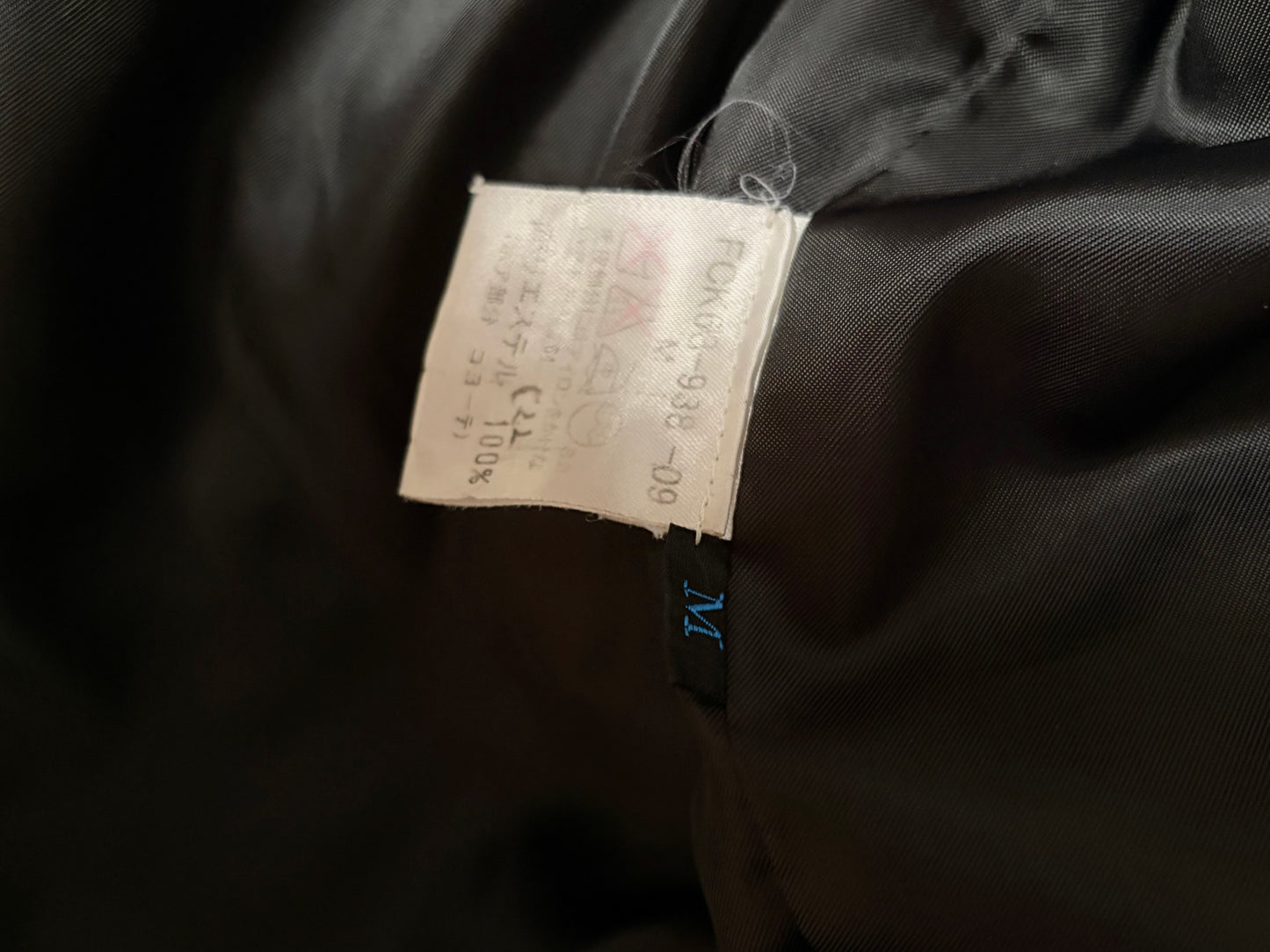 Vintage Burberry Blue Label Plaid Grey Fur Down Jacket