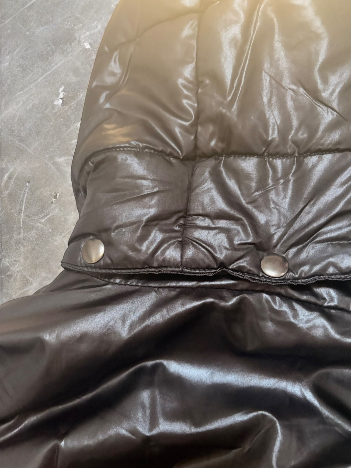 Vintage Avirex Dark Brown Fur Puffer Jacket