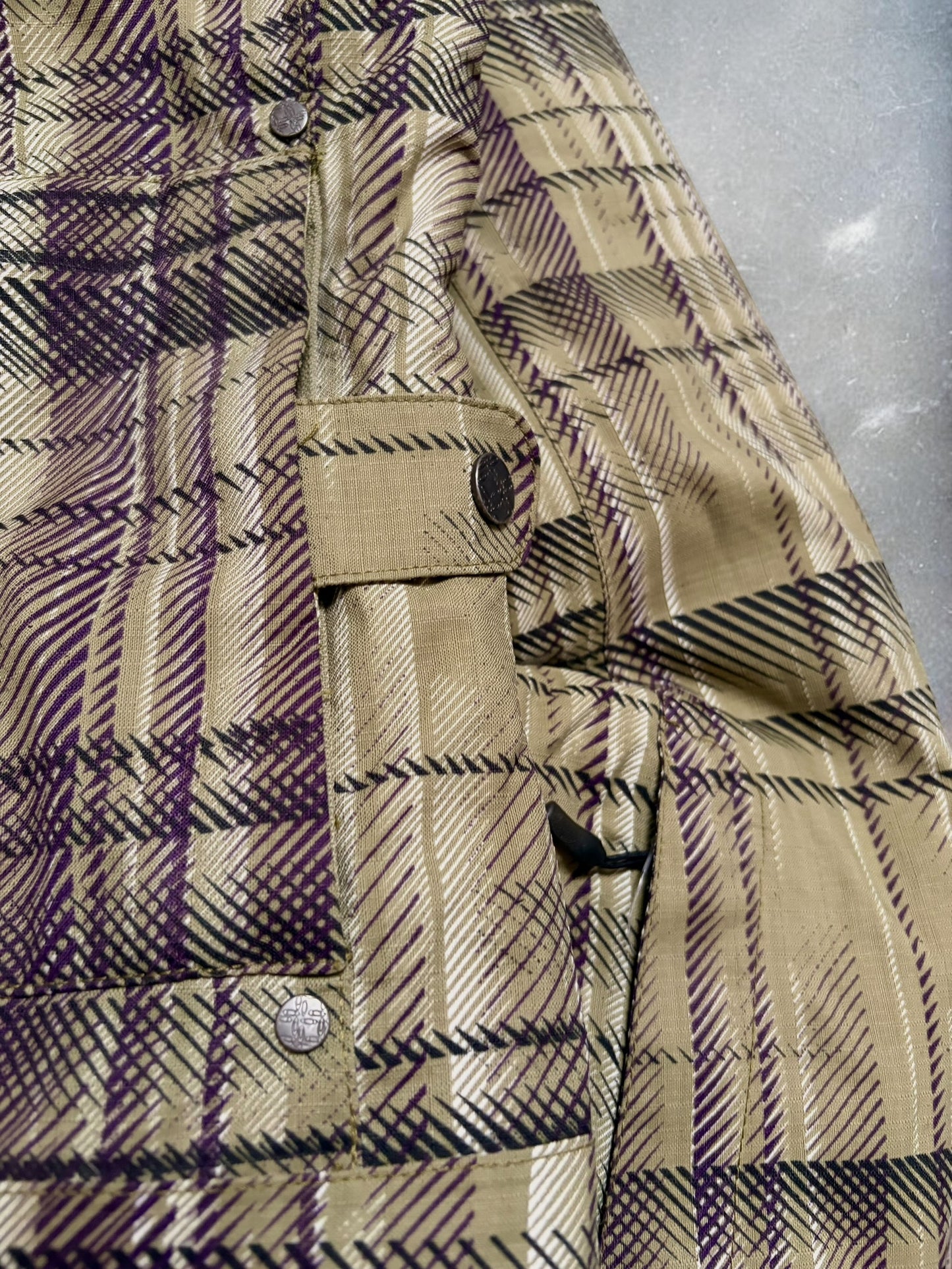 Vintage Oakley Green Plaid Ski Coat