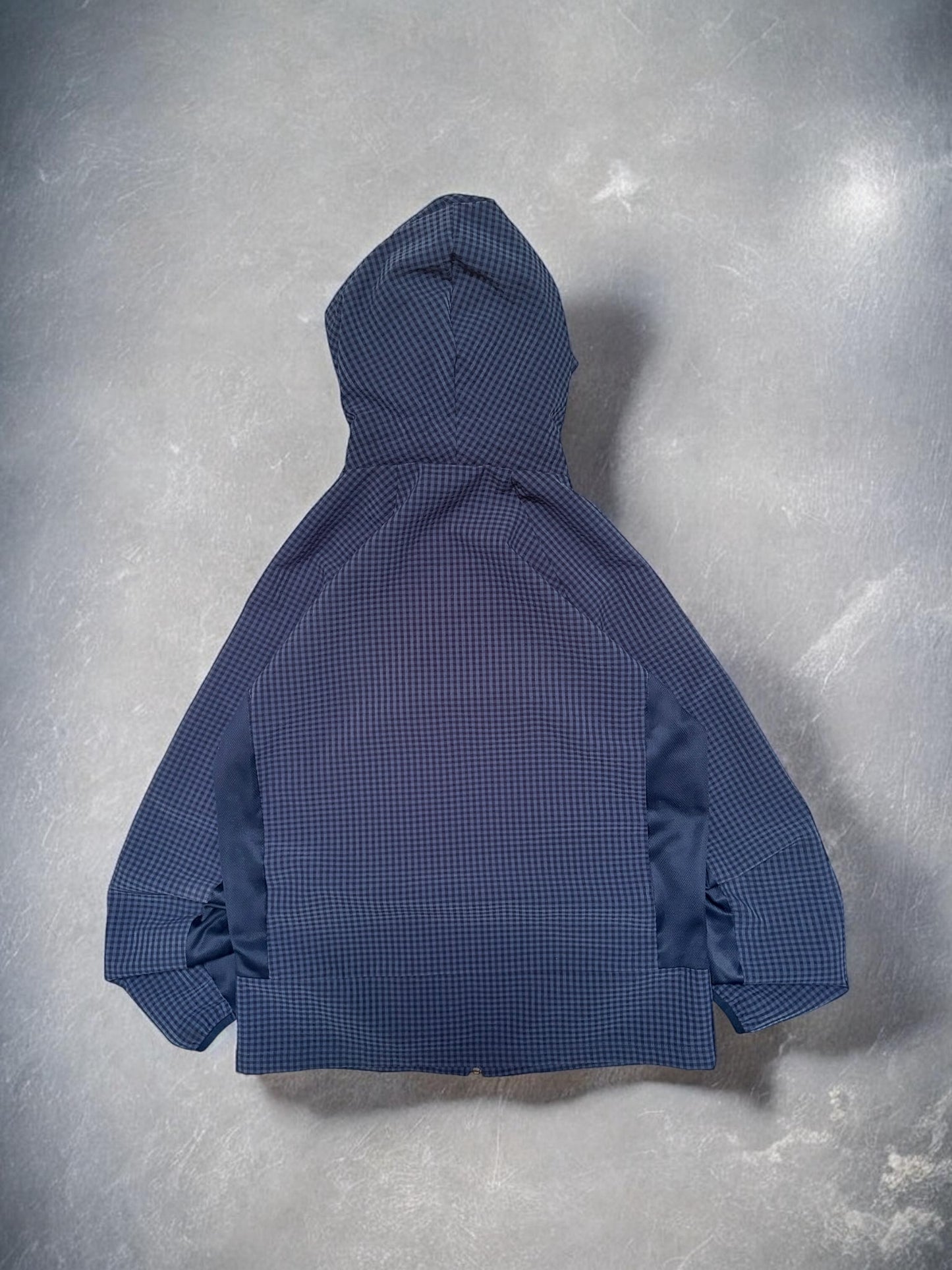 Vintage Umbro Blue Plaid Technical Jacket