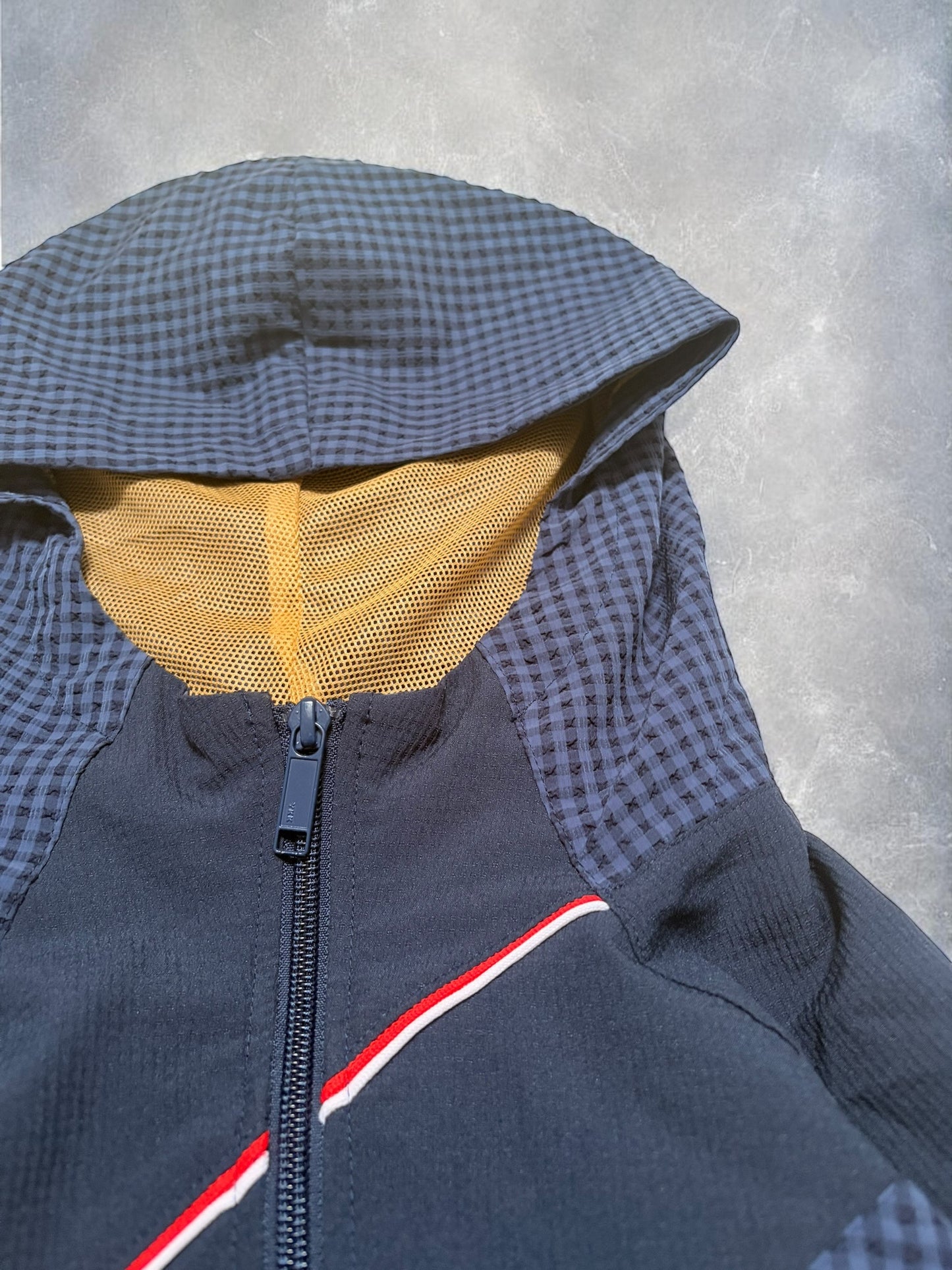 Vintage Umbro Navy Panelled Technical Jacket