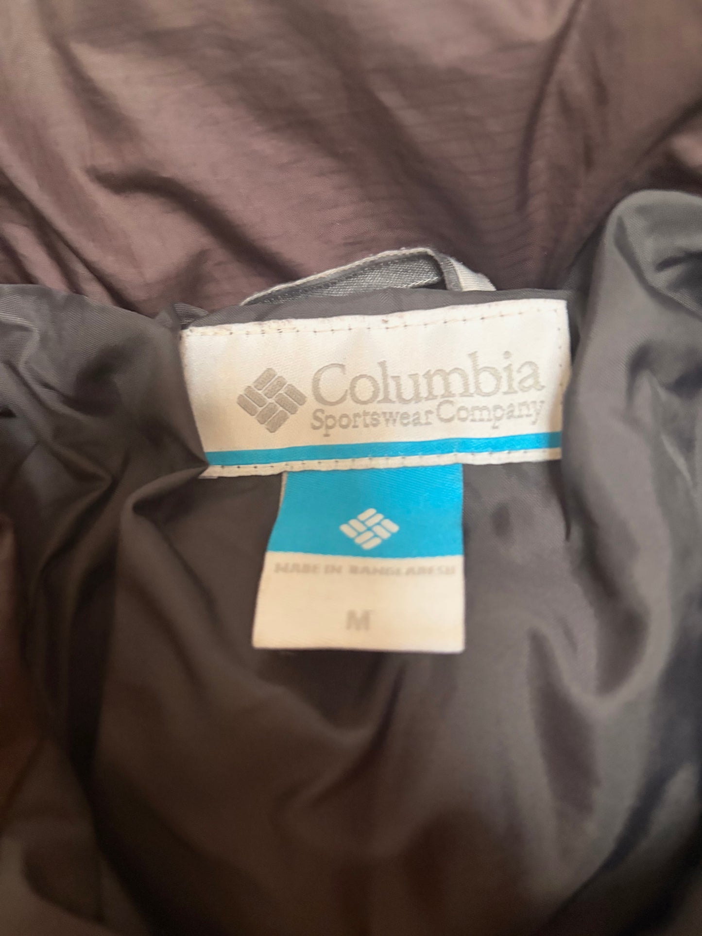 Vintage Columbia Brown Technical Puffer Coat