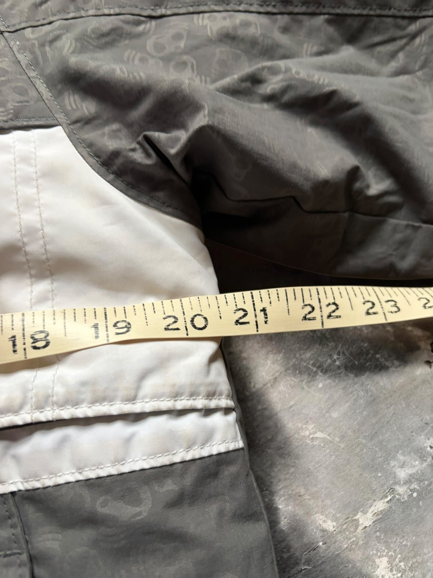 Columbia Convert Grey & White Ski Coat