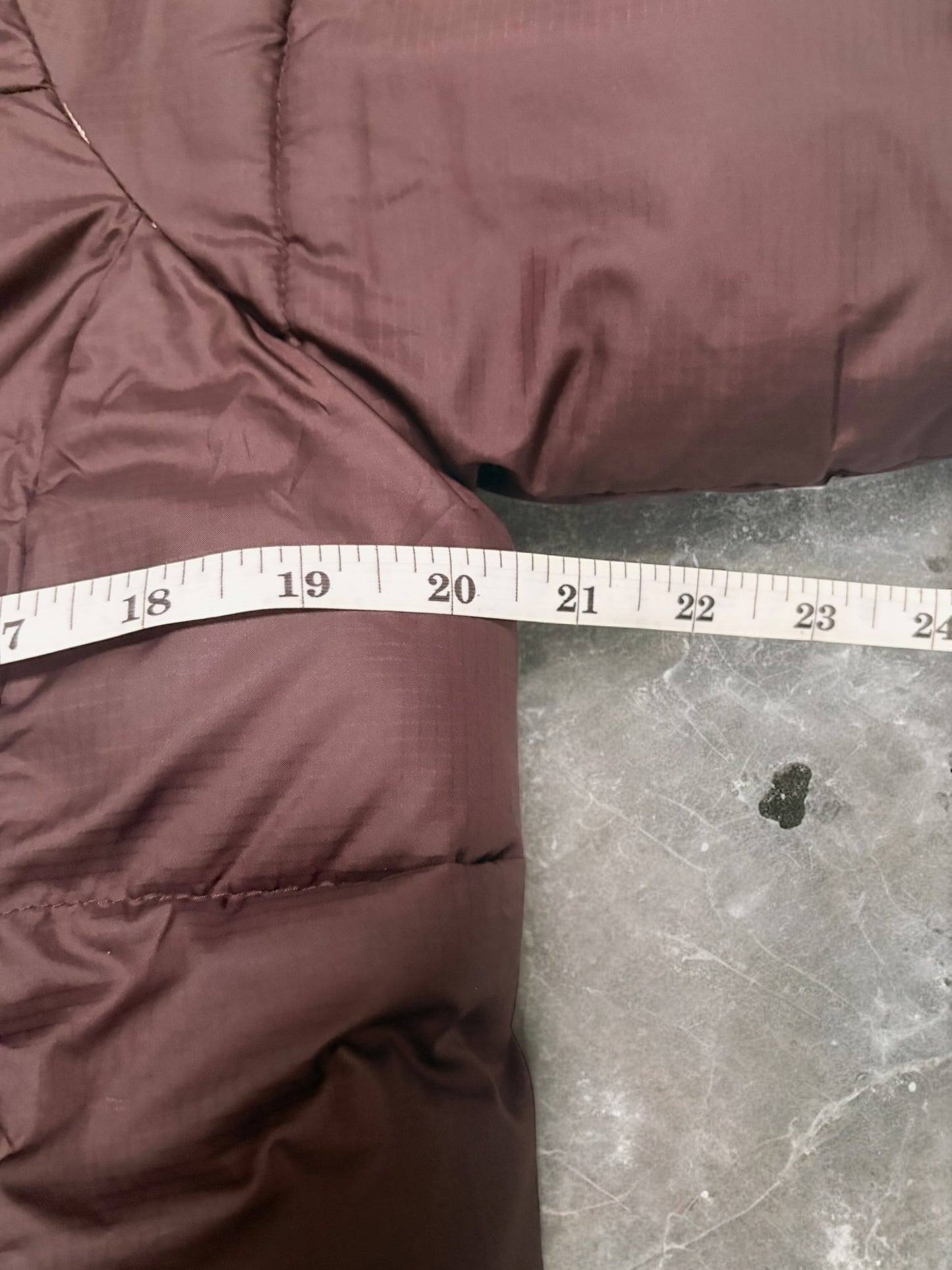 Vintage Columbia Brown Technical Puffer Coat