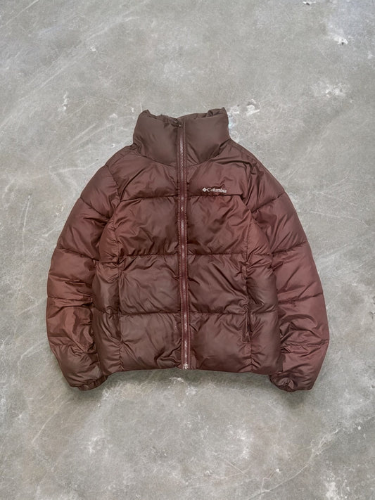 Vintage Columbia Brown Technical Puffer Coat