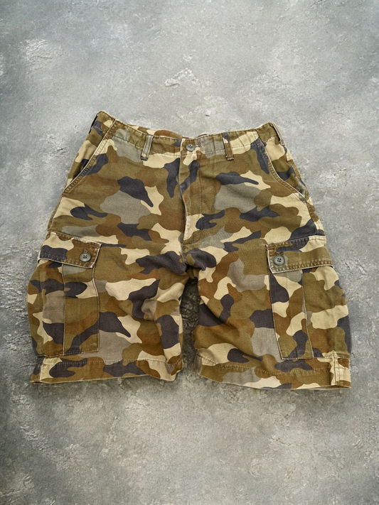 Avirex Vintage Camo Cargo Shorts