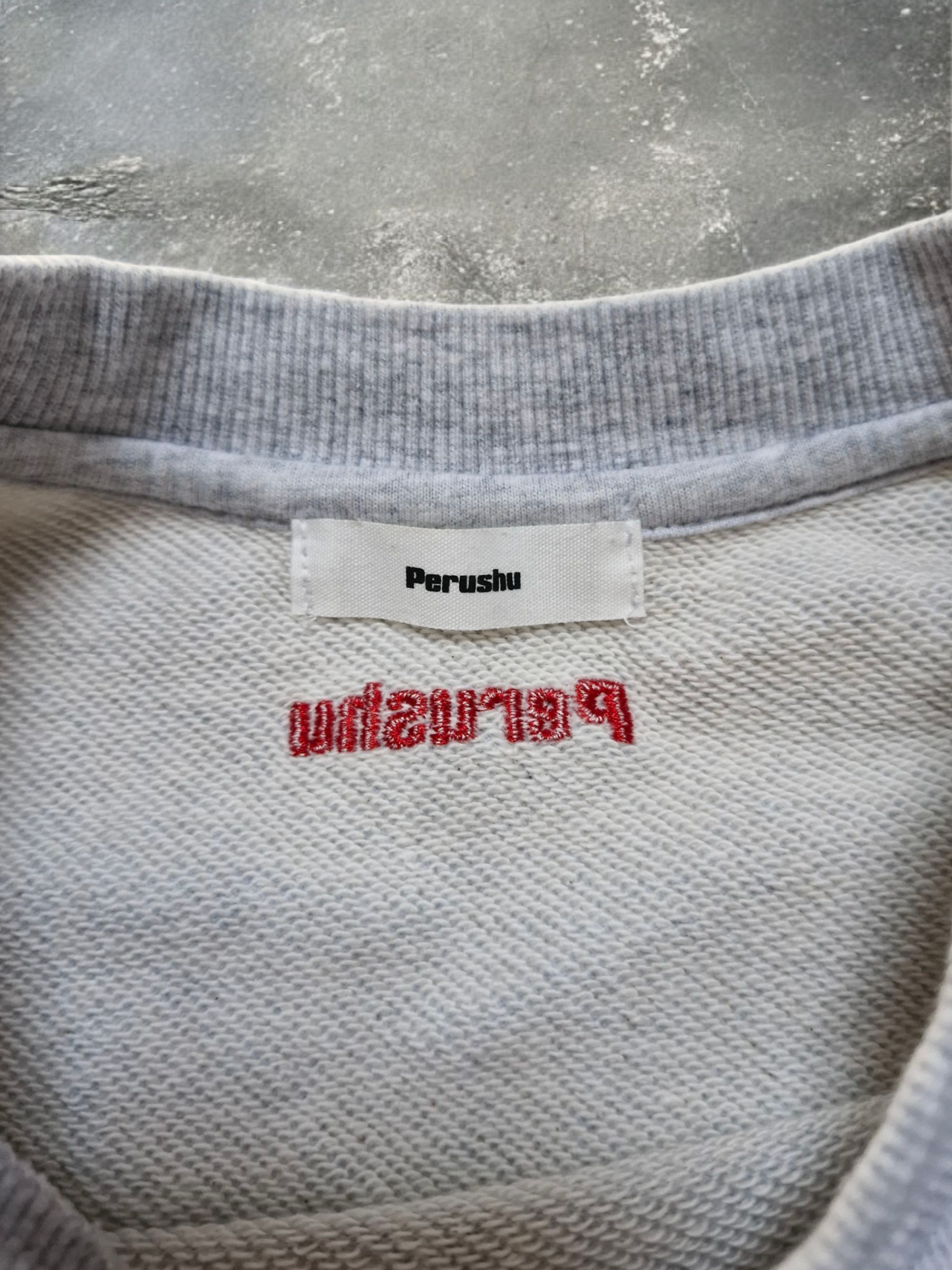 Perushu New York Yankees Vintage Grey Baggy Sweathshirt