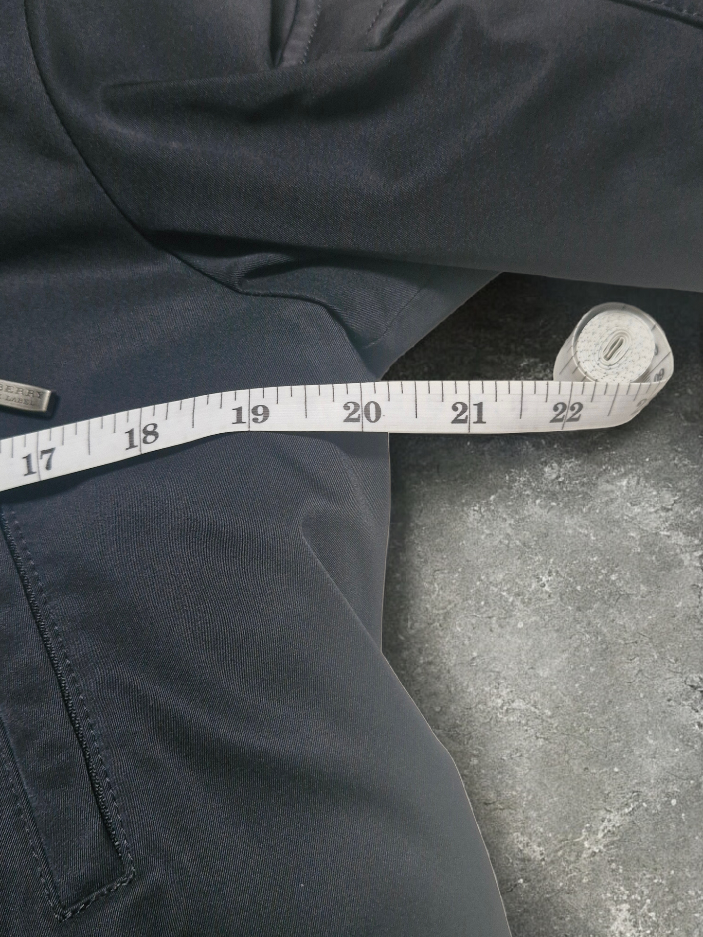 Burberry Vintage Japanese Black Label Fireman Clasp Black Technical Jacket