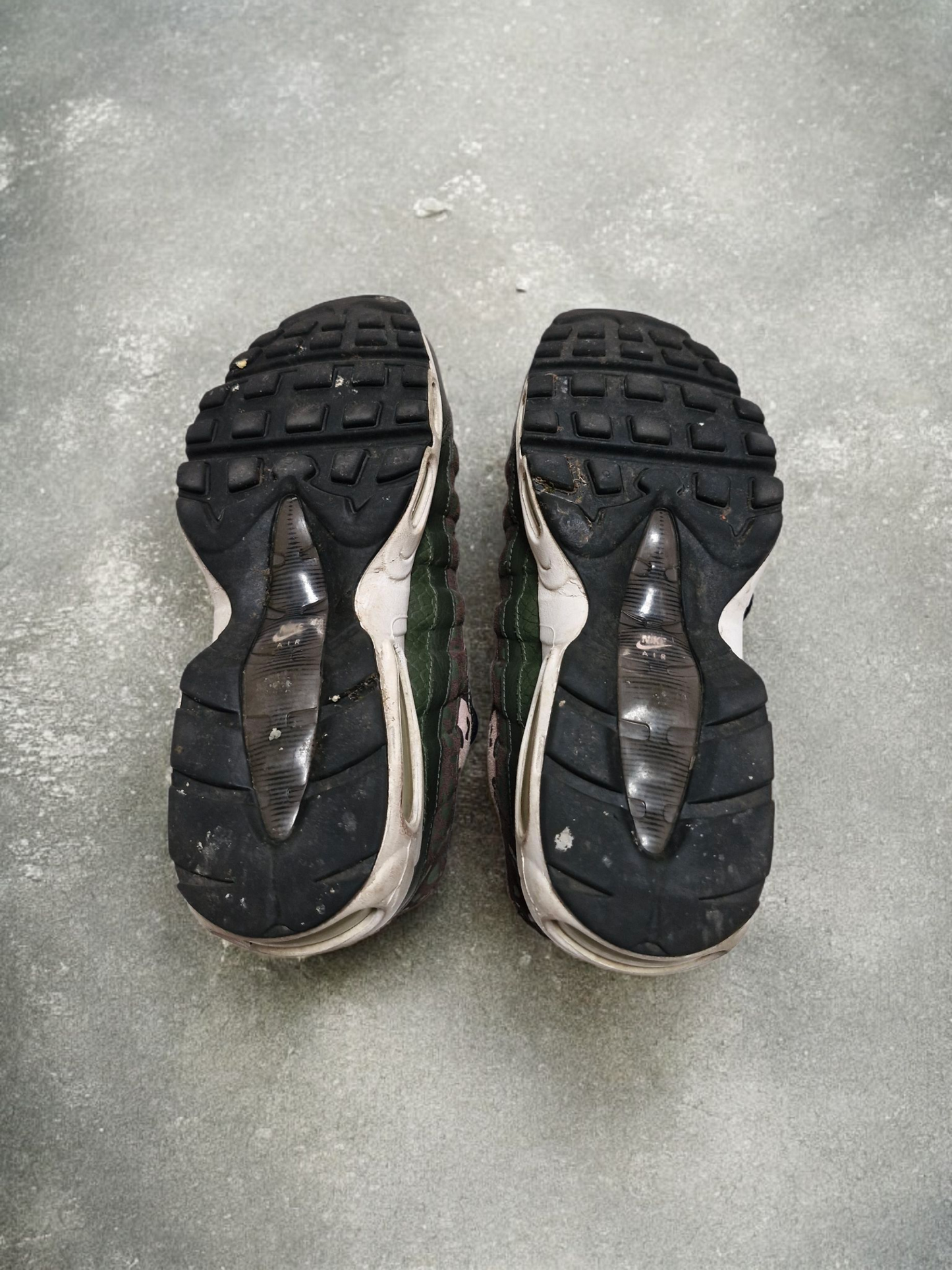 Nike Airmax 95 Dark Green & Brown Camo Trainers