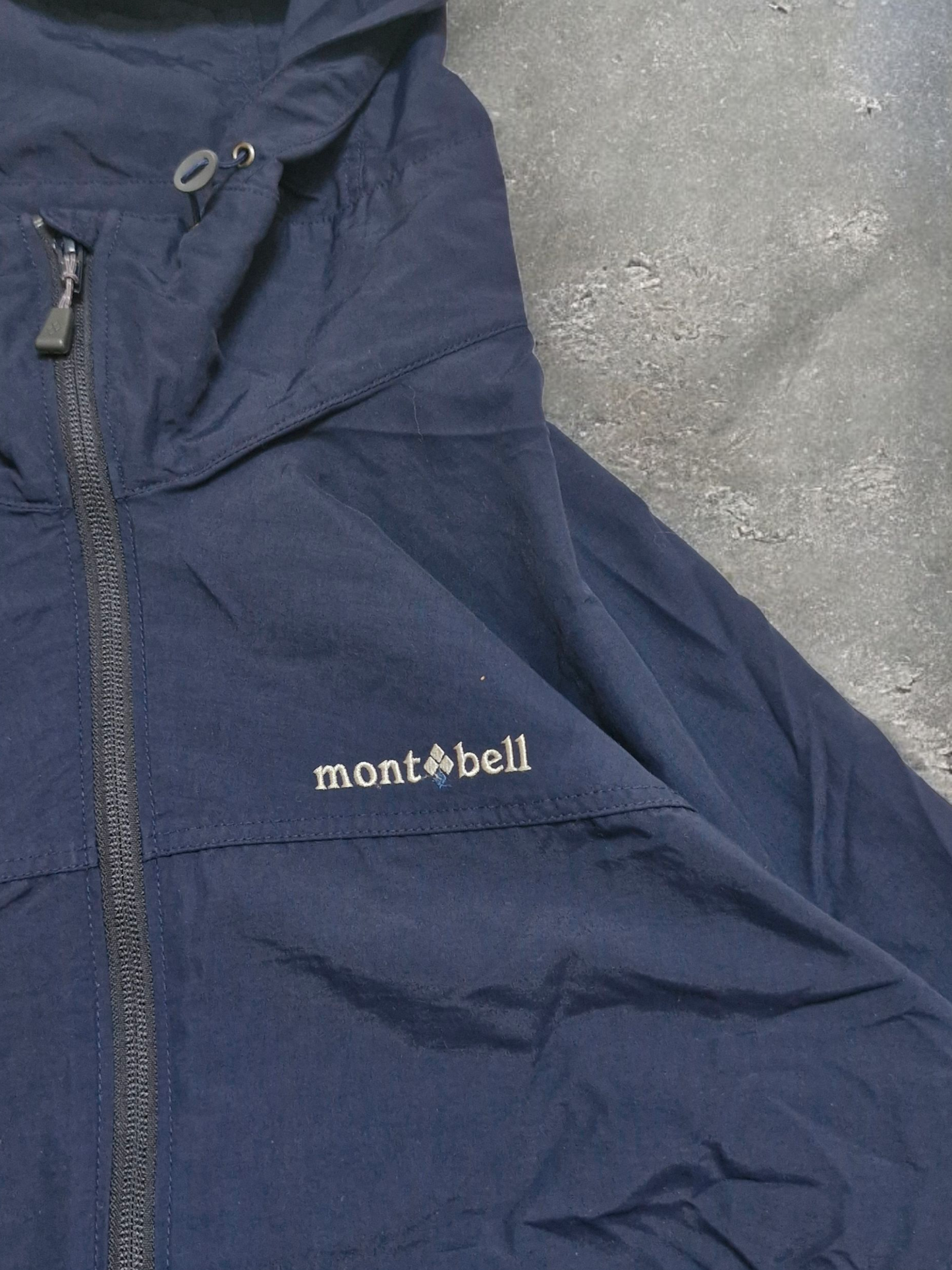 Montbell Vintage Navy Blue Technical O.D. Parka Jacket