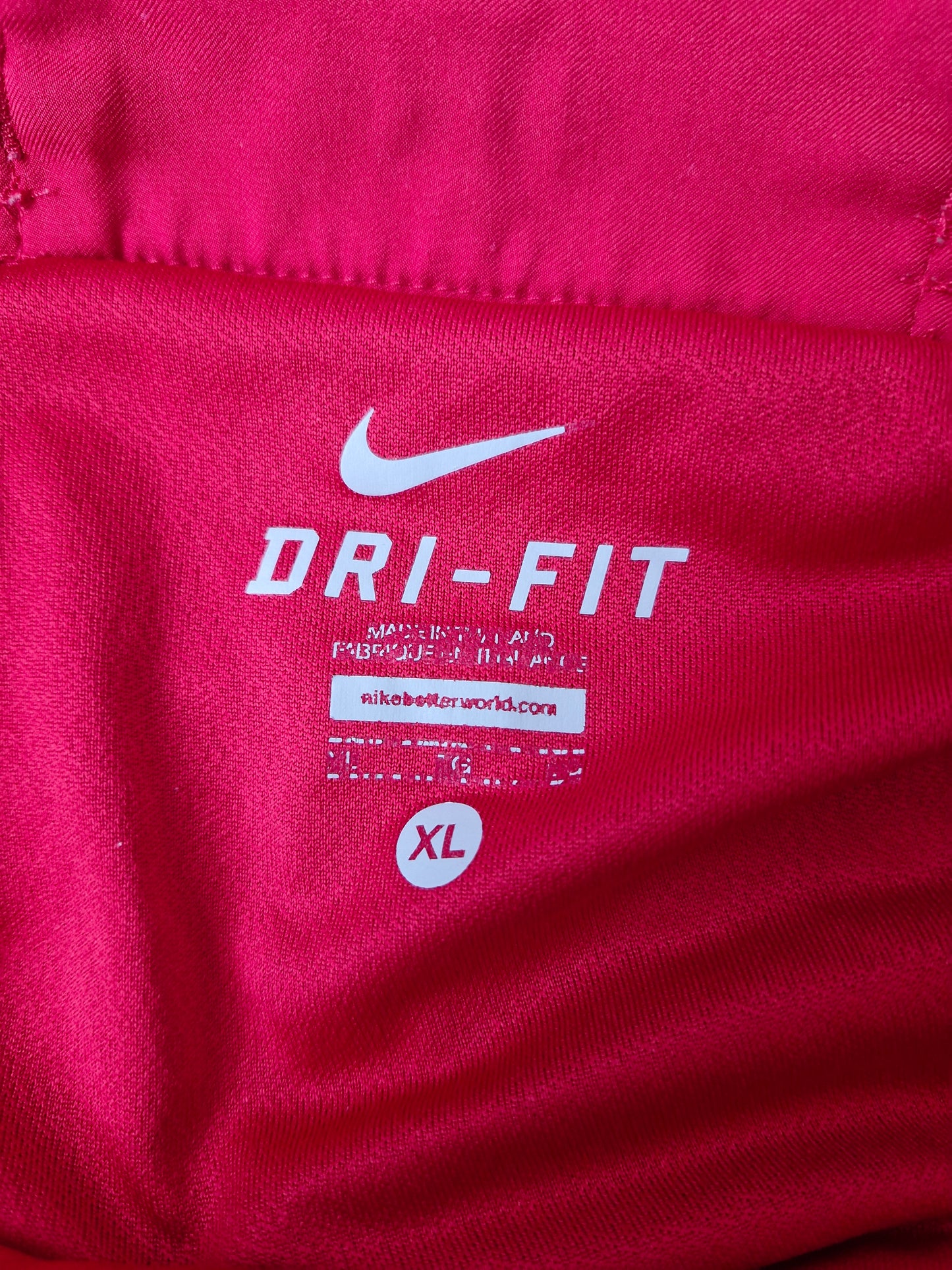 Nike Red Portugal Football Shorts