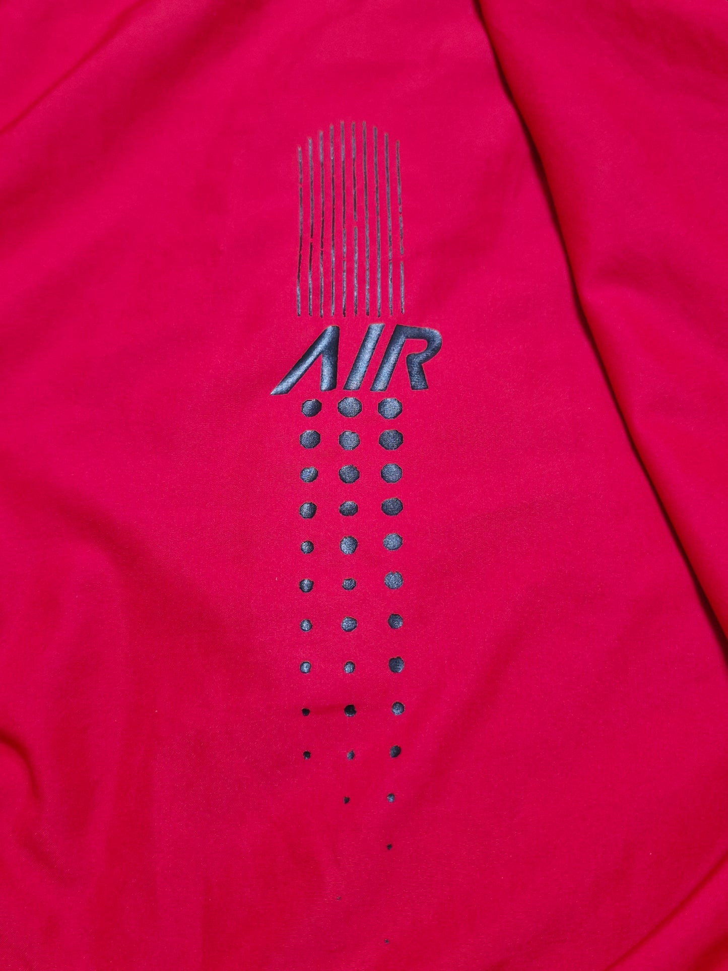 Nike Air Max Early 2000's Black & Red Reversible Dot Technical Jacket