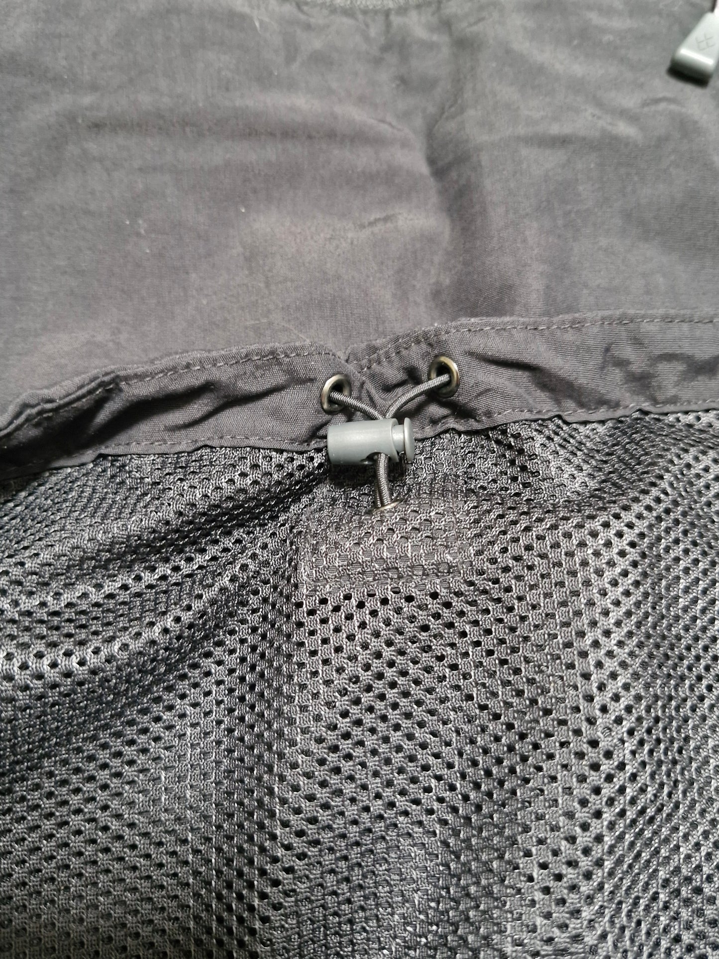 Montbell Vintage Black Half Zip Black Technical Jacket