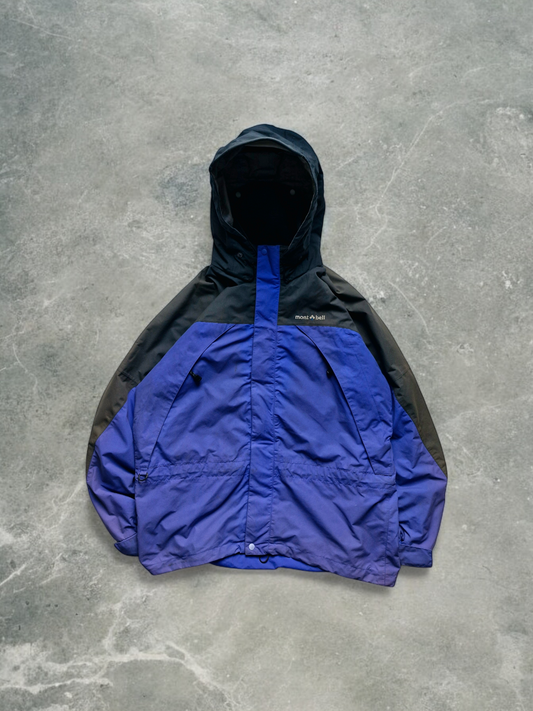 Montbell Black & Blue Goretex Ski Jacket