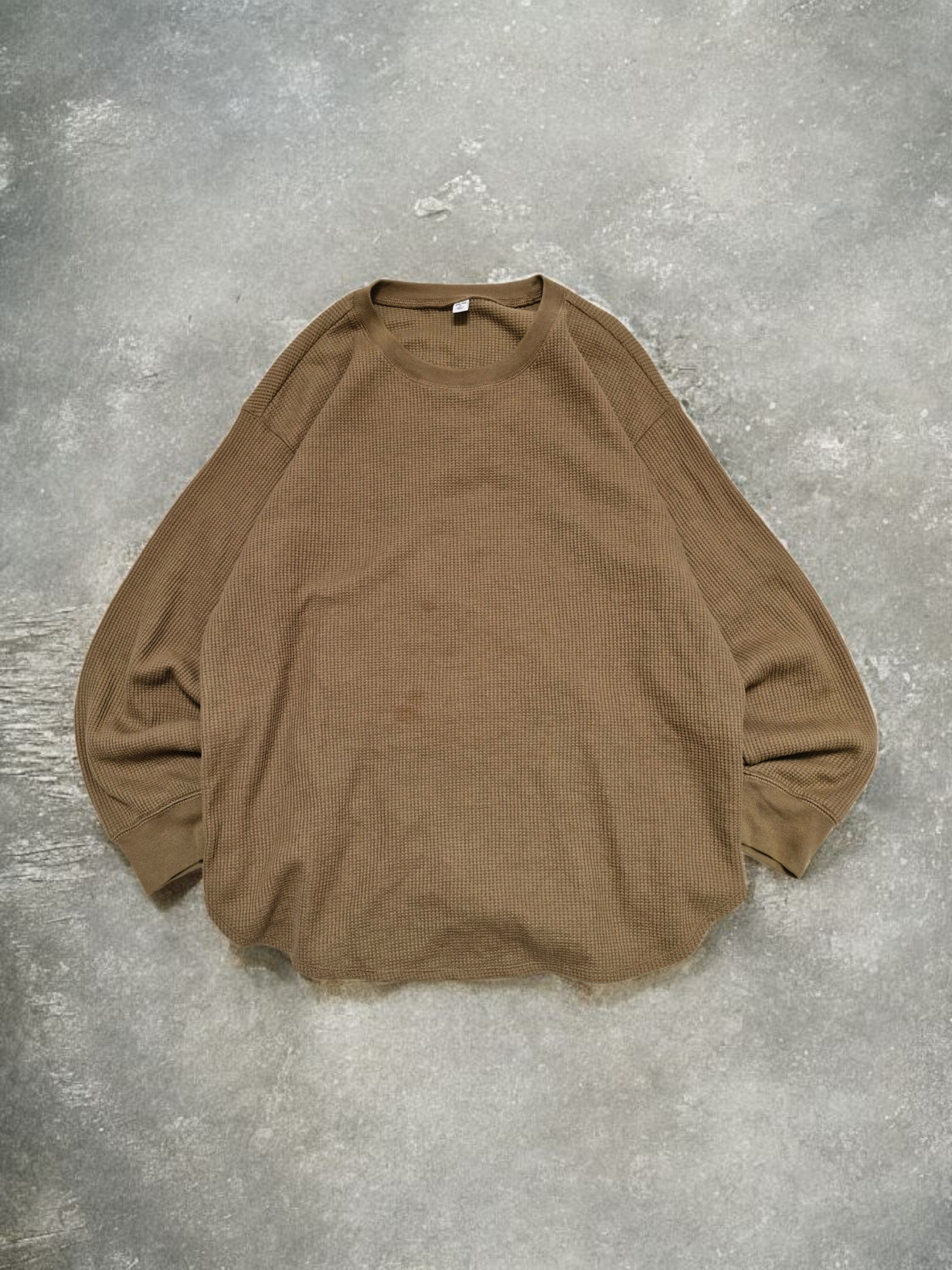 Uniqlo Vintage Brown Knit Lonsleeve Jumper