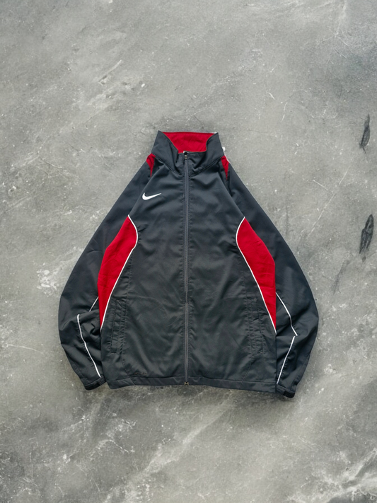 Nike Grey & Red Track Jacket