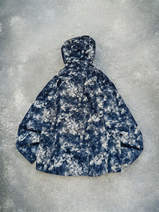 North Face Cloud Camo Grey Blue Technical Jacket