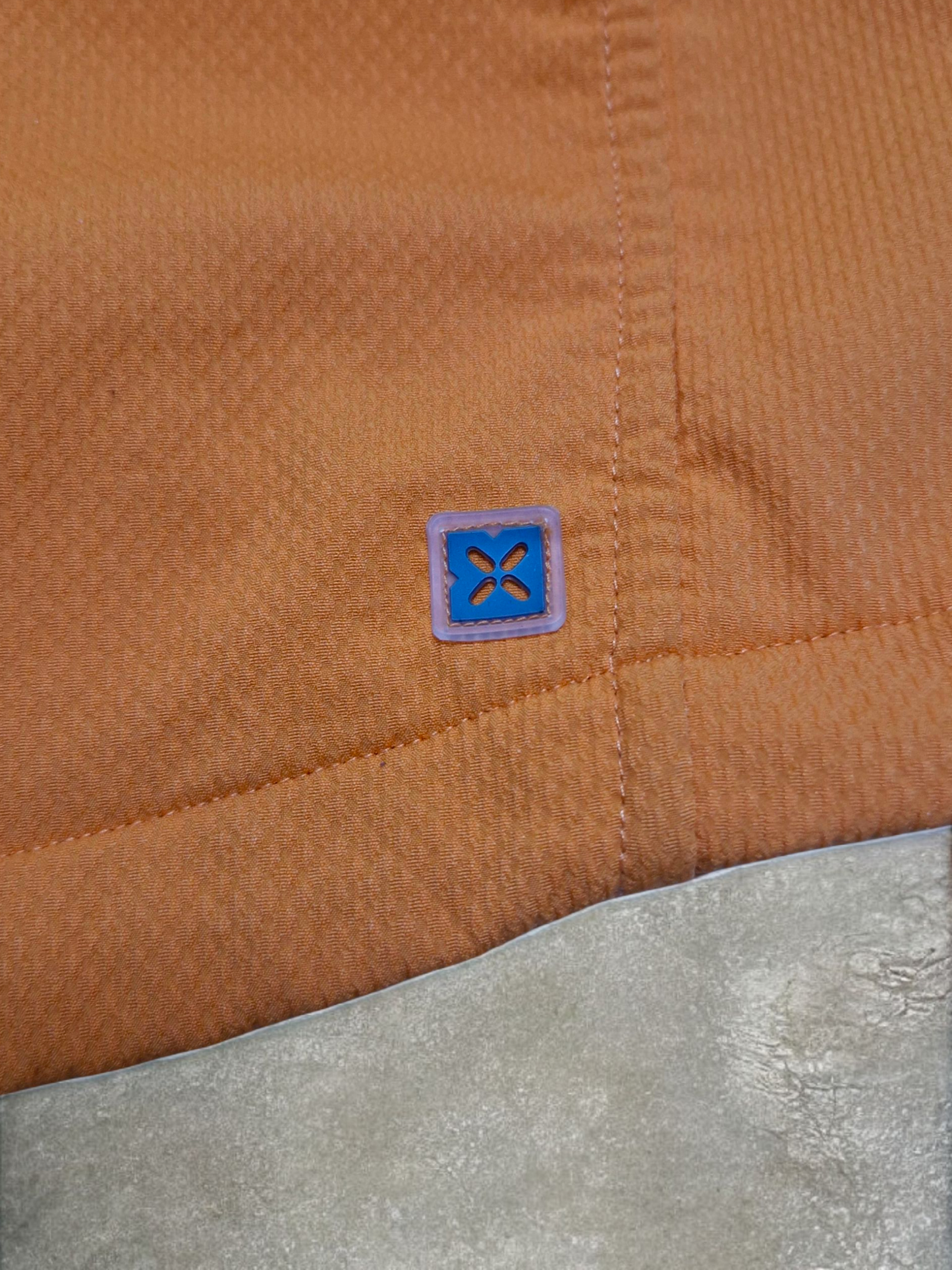 Nike Sphere Pro Orange & Grey Panelled Reflective Technical Jacket