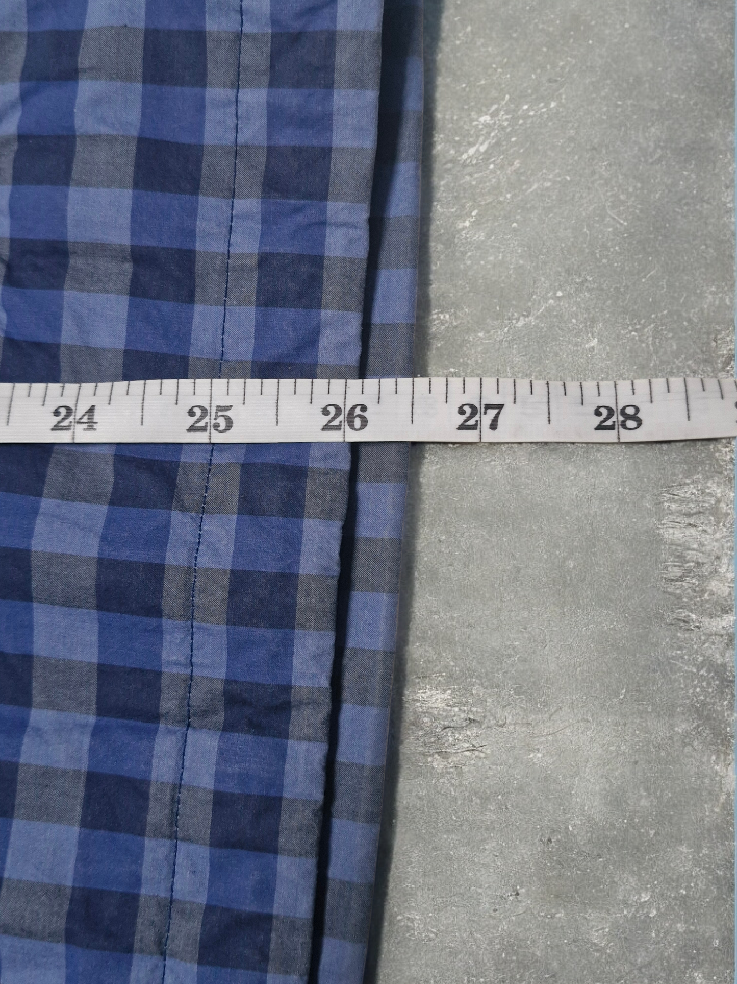 Vintage Japanes Blue Plaid Technical Windbreaker Jacket