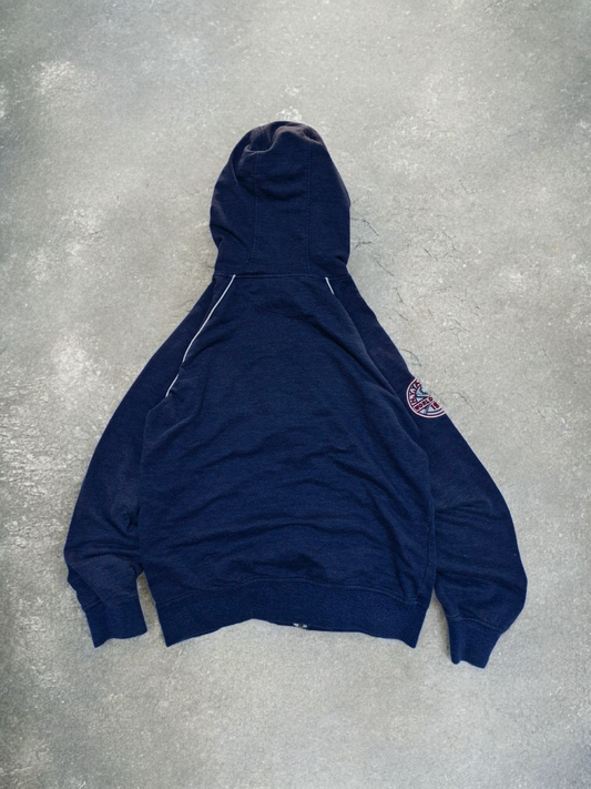 Majestic Athletic Vintage New York Yankees Navy Zip Up Hoodie