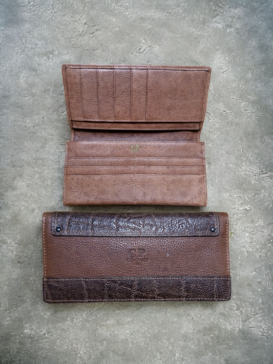 C.P. Company Vintage 90's Leather Travel Wallet