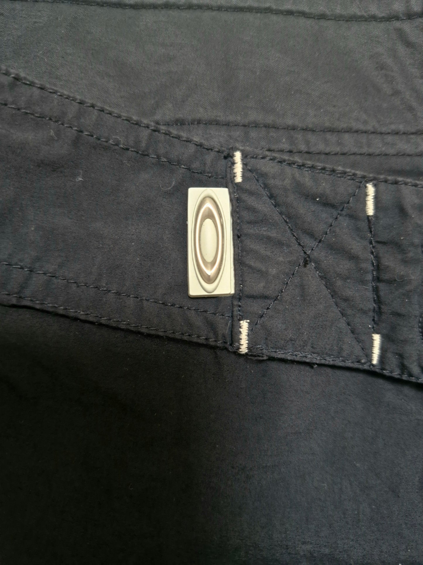Oakley Vintage Black Panelled Technical Shorts