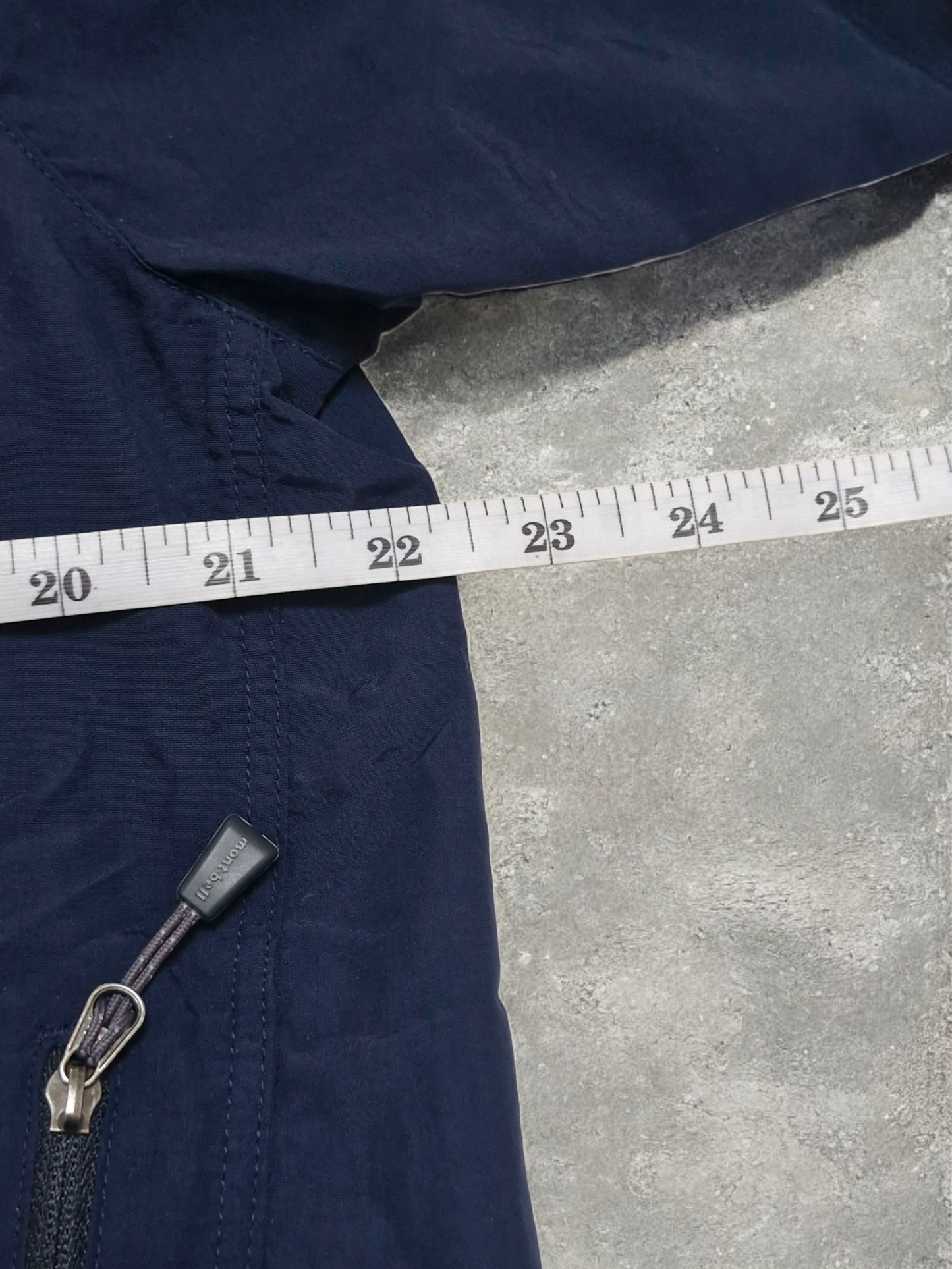 Montbell Vintage Navy Blue Technical O.D. Parka Jacket