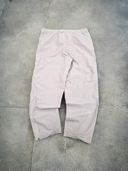 Nike Vintage Y2K Grey & Black Stripe Track Pants