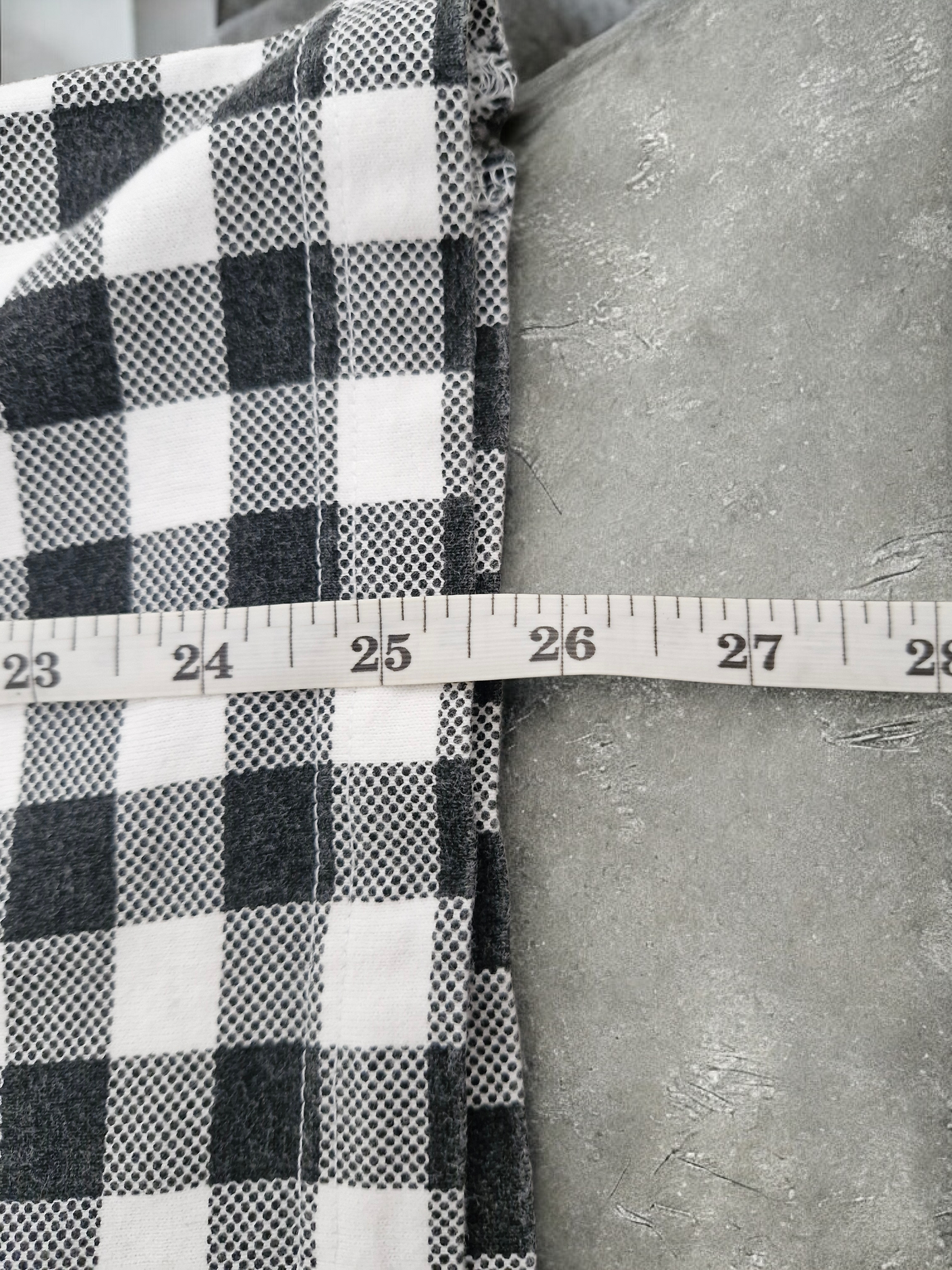 Stüssy Vintage Black & White Plaid Polo Shirt