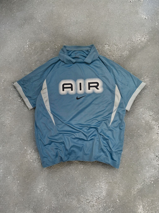 Nike Air Blue Panelled T Shirt