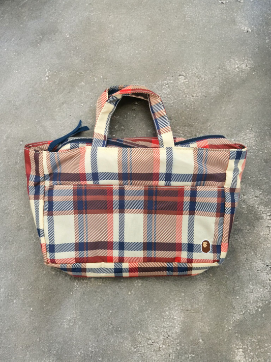 BAPE Vintage Plaid Bag