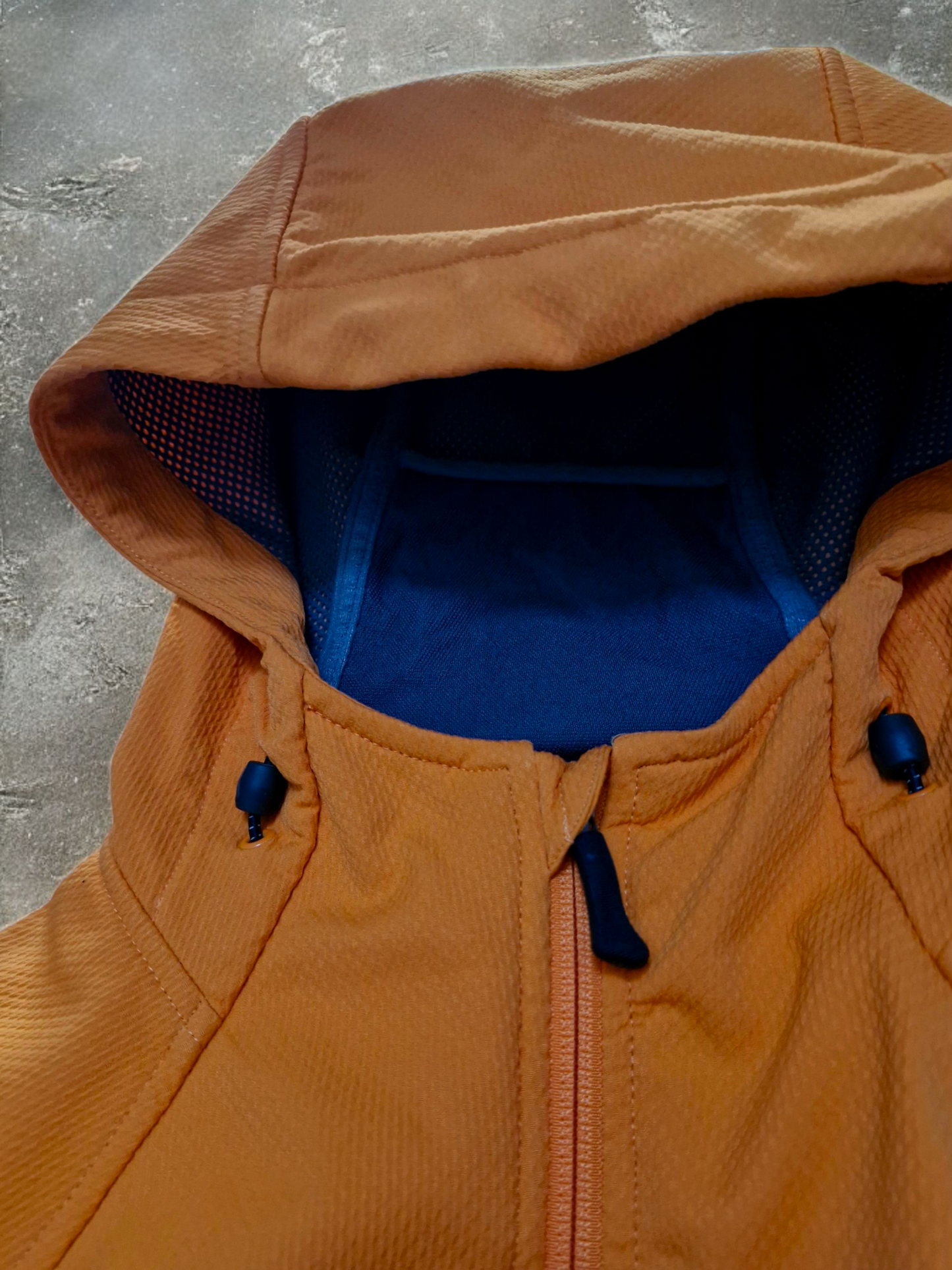 Nike Sphere Pro Orange & Grey Panelled Reflective Technical Jacket