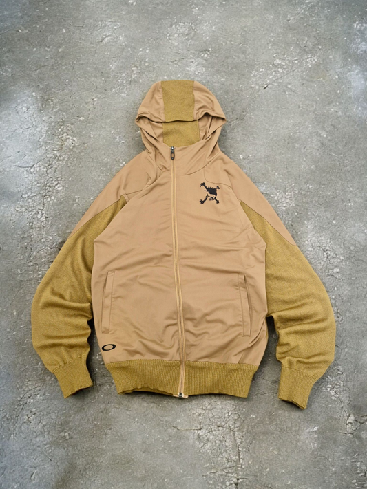 Oakley Vintage Brown Panelled Technical Jacket