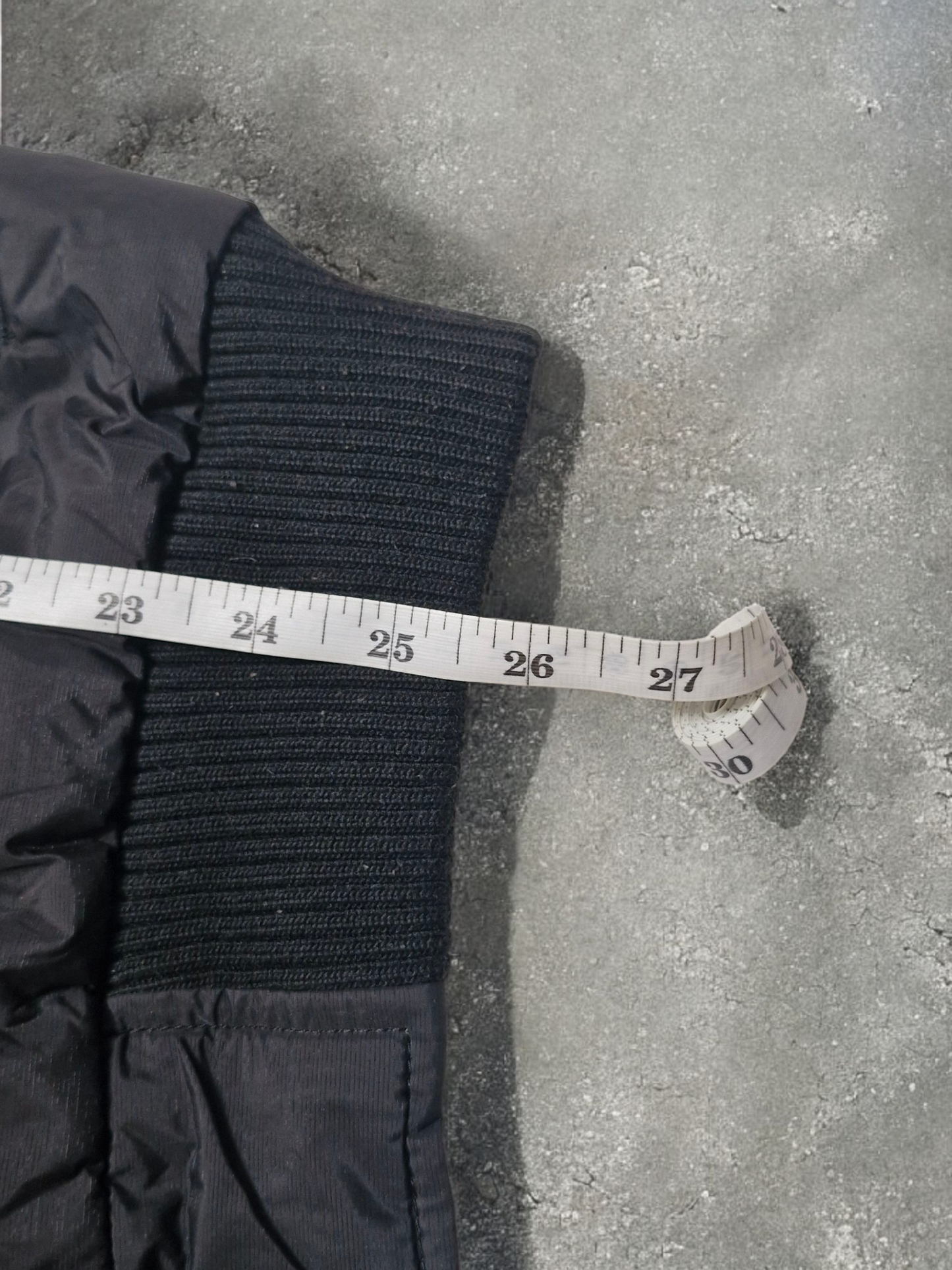 Nike Vintage Y2K Black Double Layered Insulated Technical Puffer Coat