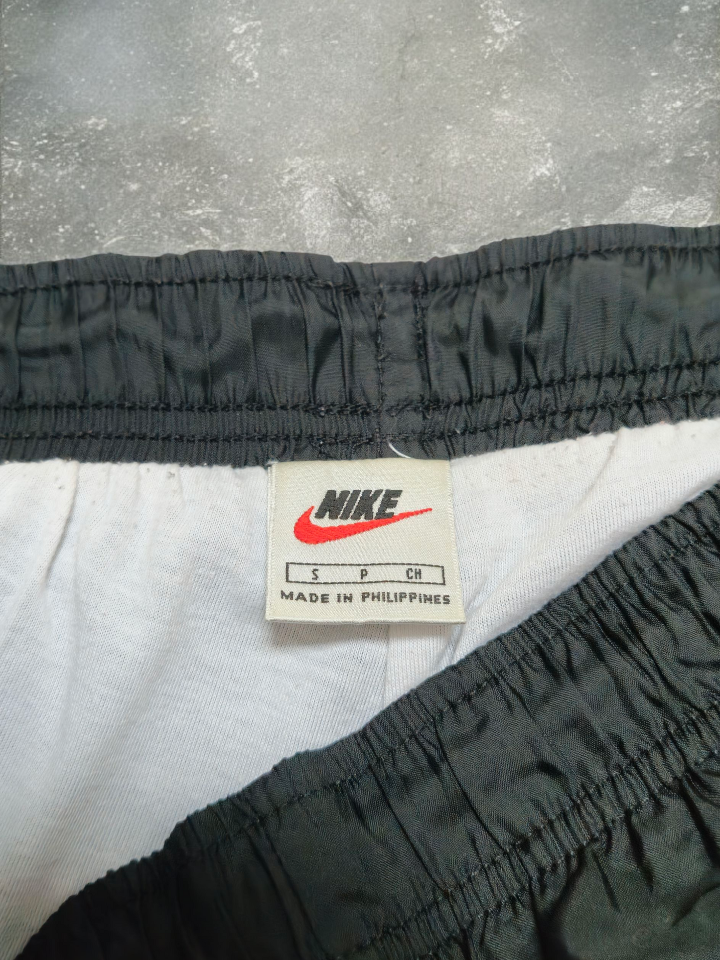Nike Vintage 90's Black & White Striped Track Pants
