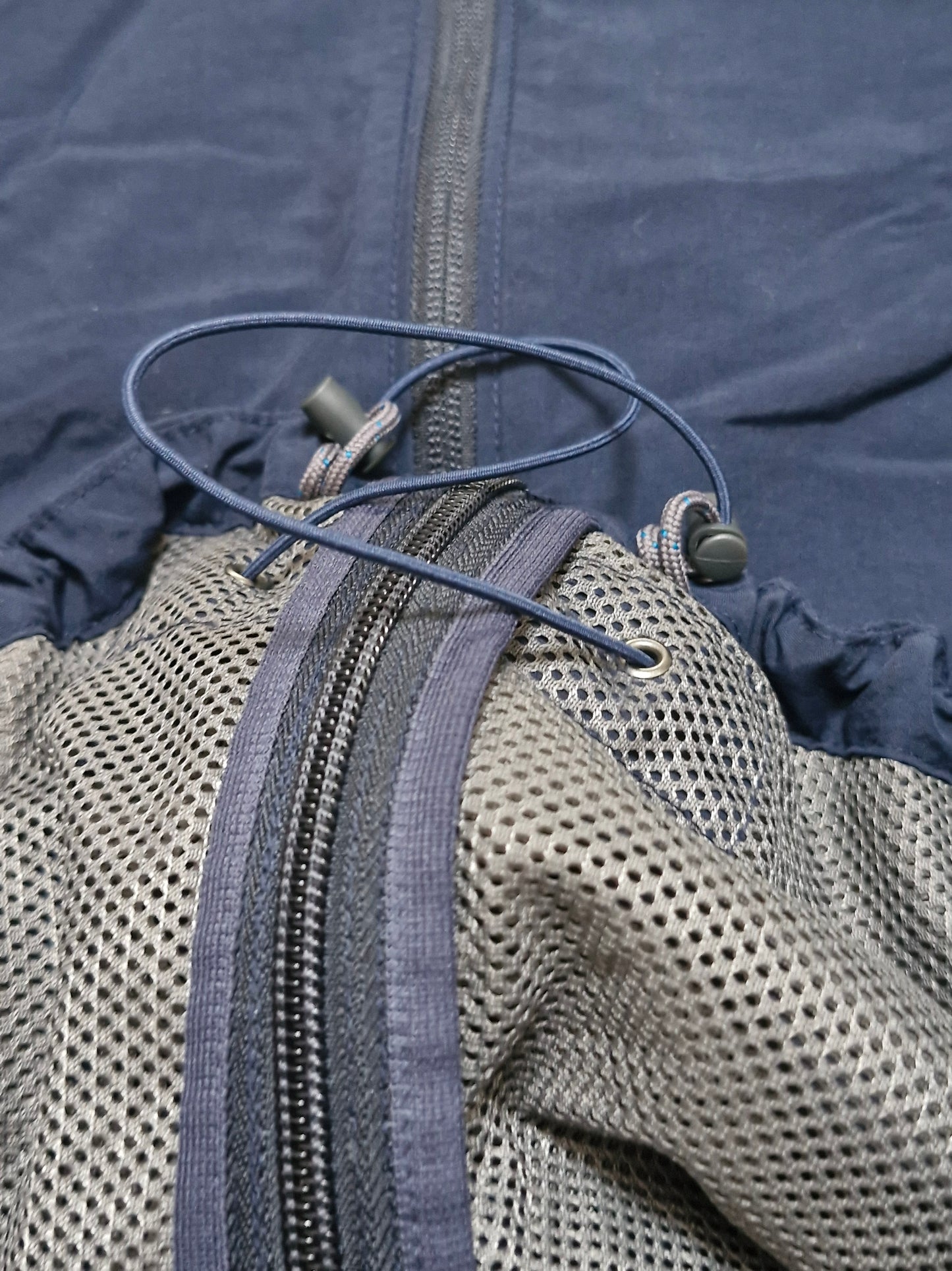 Montbell Vintage Navy Blue Technical O.D. Parka Jacket