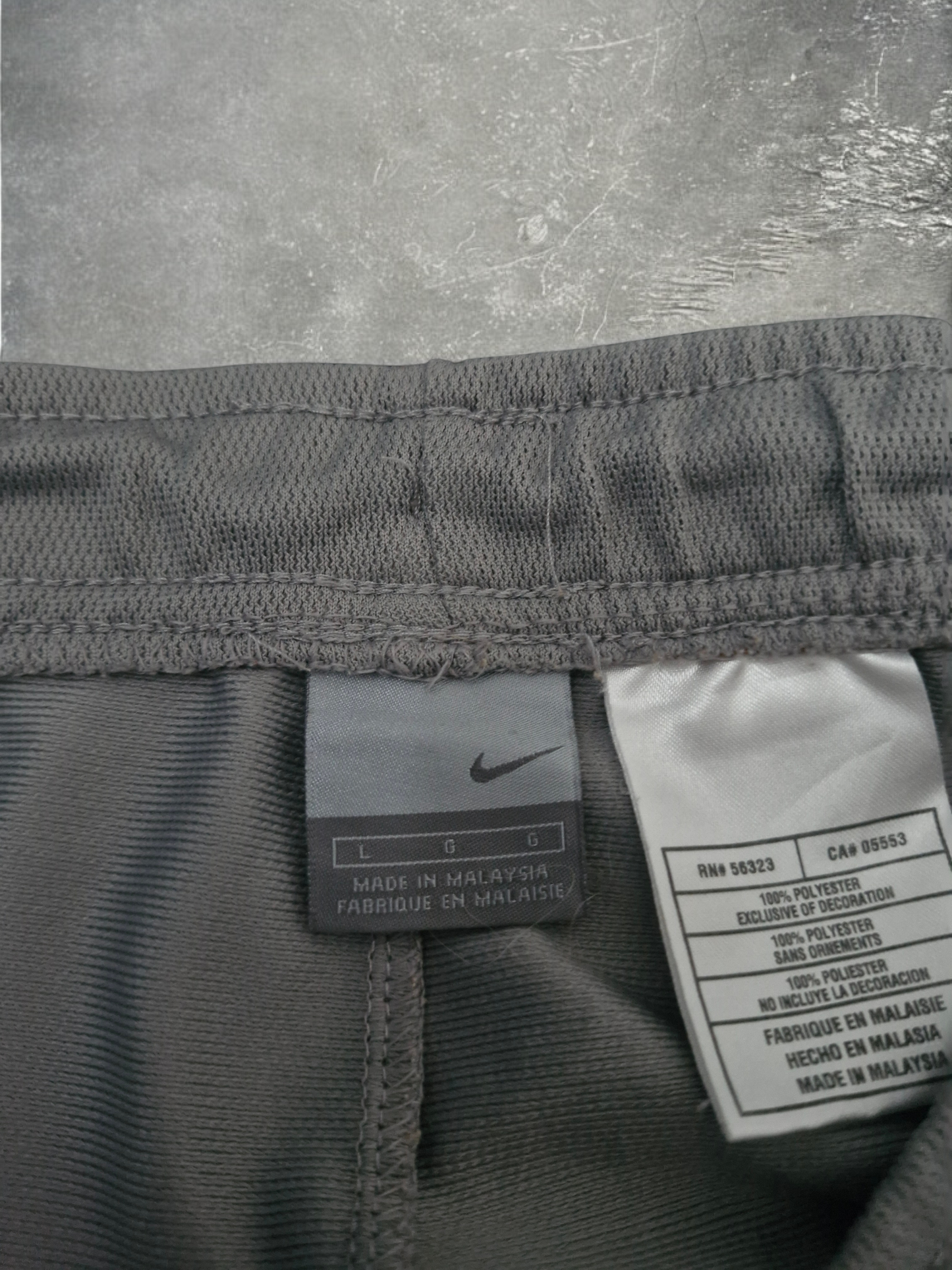 Vintage Nike Grey Track Pants | Early 2000s
