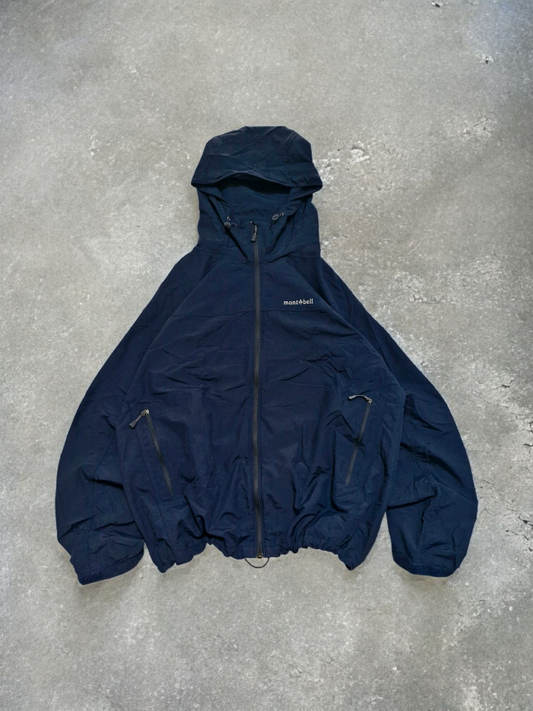 Montbell Vintage Navy Blue Technical O.D. Parka Jacket