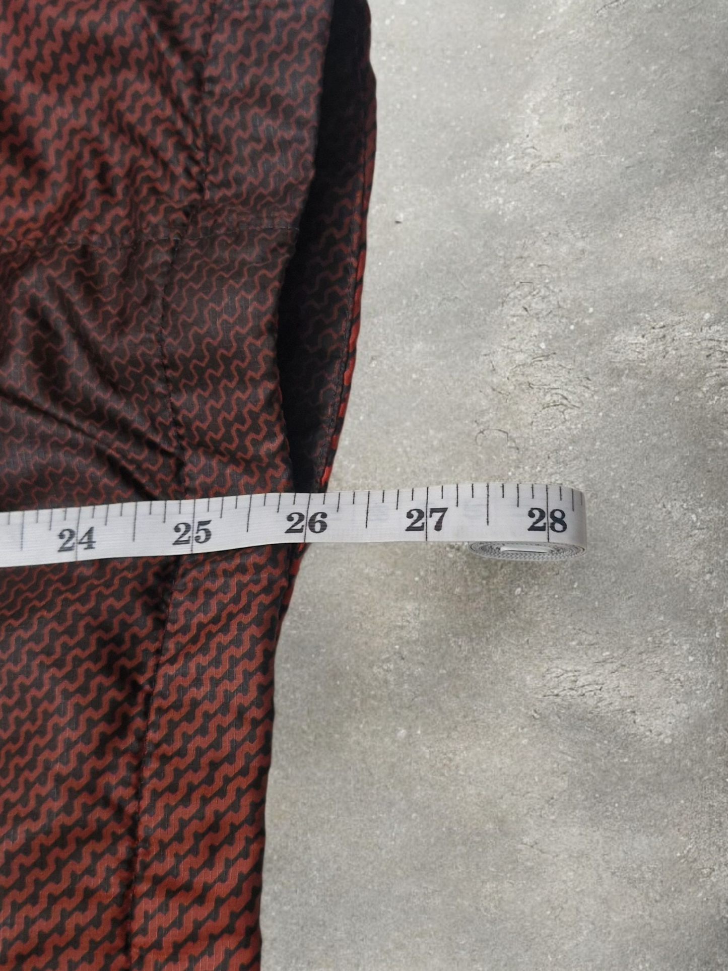 Nike Thermal Orange & Black Patterned Technical Jacket