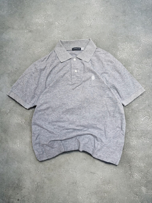 BAPE Vintage Grey Polo Shirt