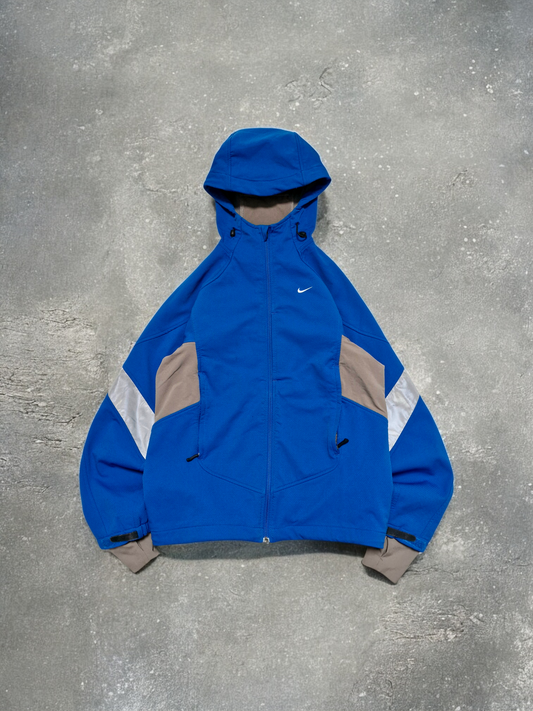 Nike Sphere Pro Blue & Grey Panelled Reflective Technical Jacket