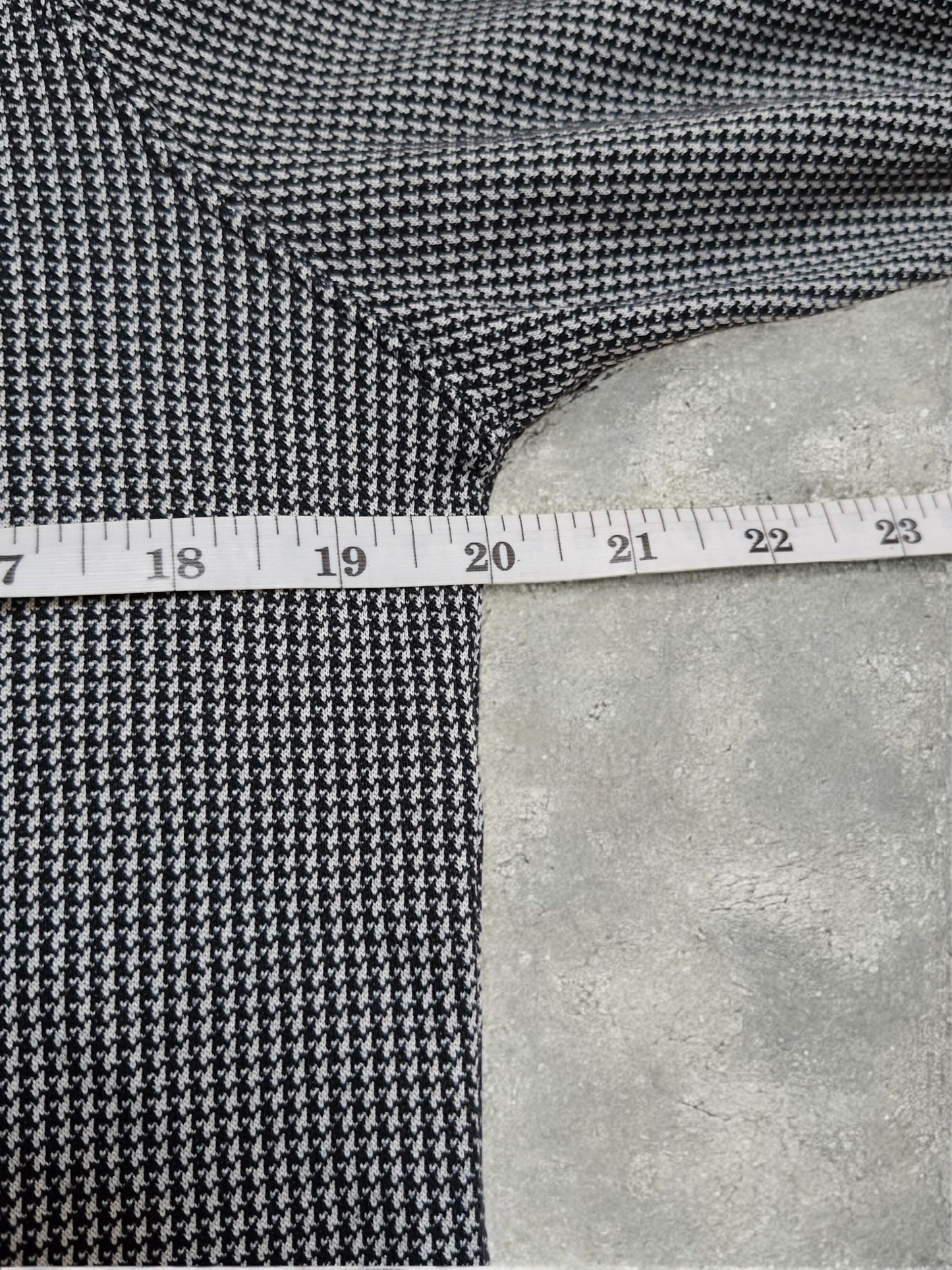 Admiral Vintage Archival Plaid Grey & Purple Zip Up Hoodie